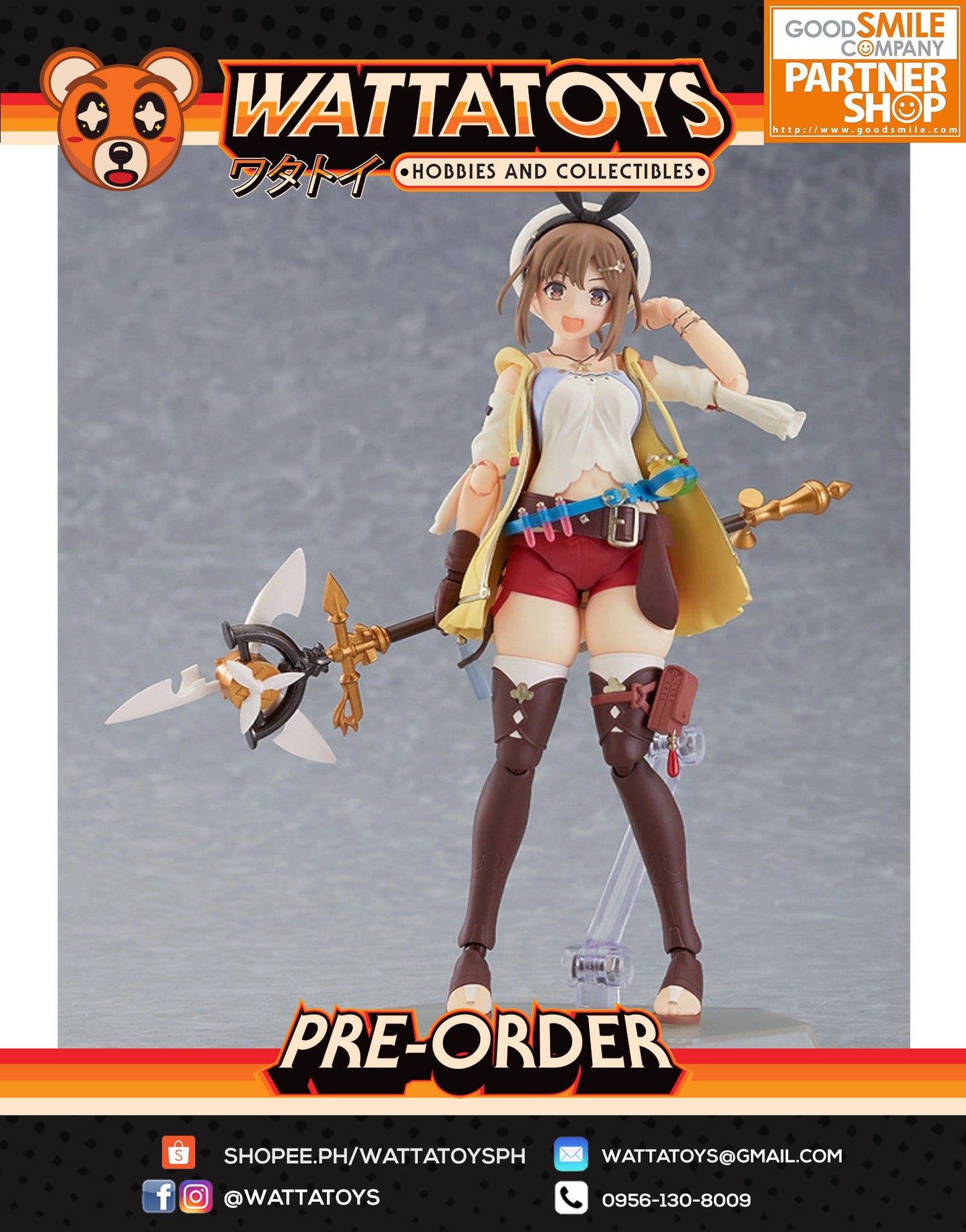 PRE ORDER Figma #535 Atelier Ryza: Ever Darkness & the Secret Hideout - Reisalin Stout