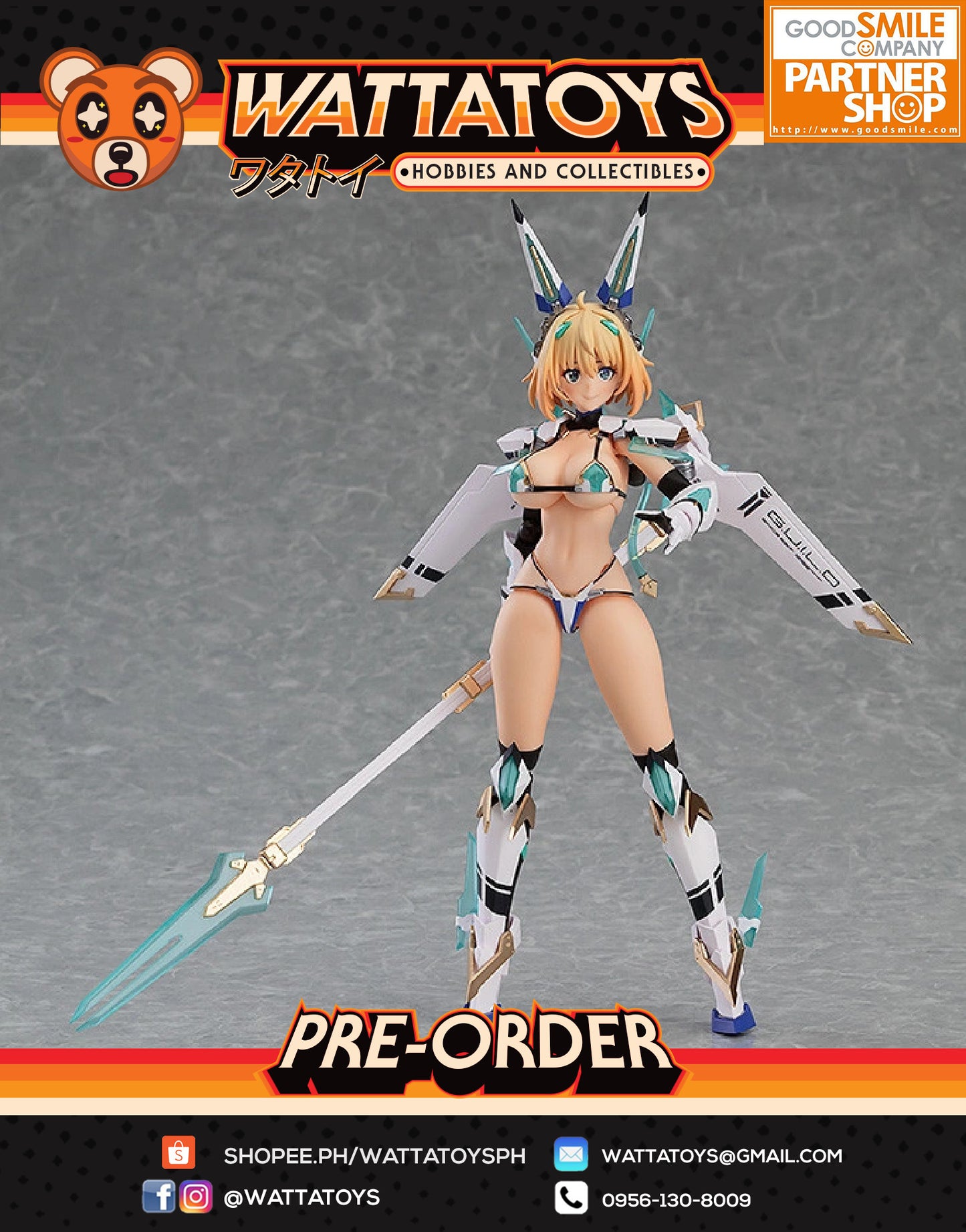 PRE ORDER figma 594 BUNNY SUIT PLANNING - Sophia F. Shirring: Bikini Armor ver.