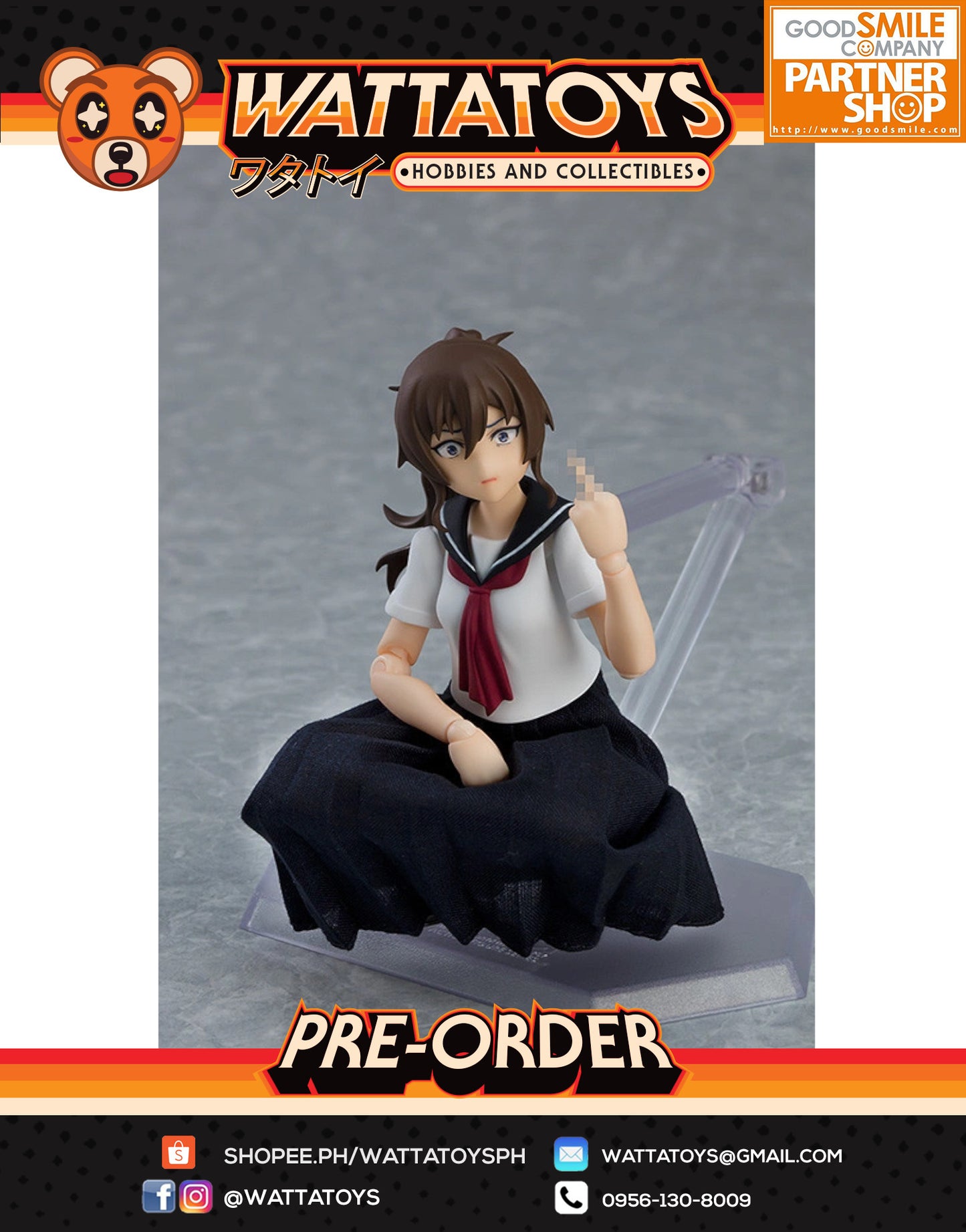 PRE ORDER Figma #526 Sukeban Body (Makoto)