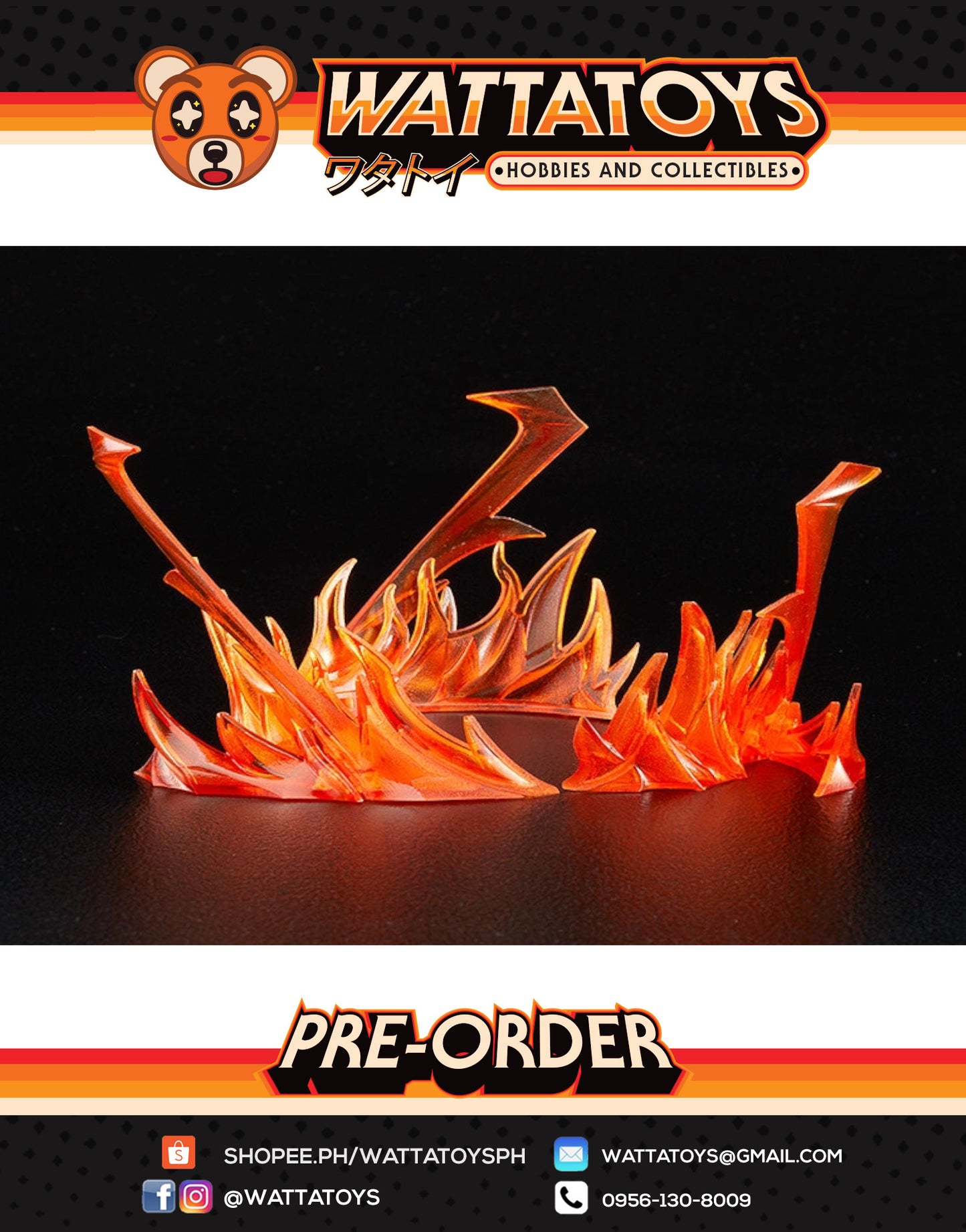 PRE ORDER MODEROID Flame Effect