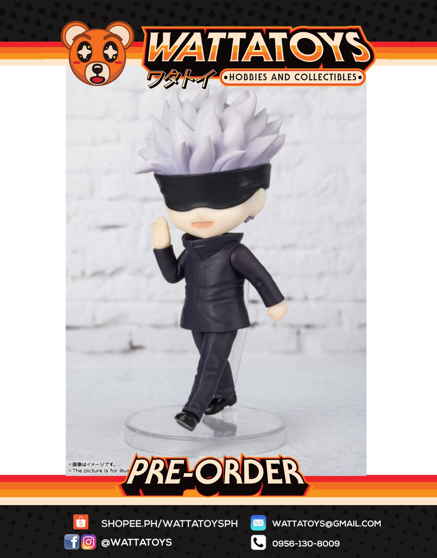 PRE ORDER Figuarts Mini Jujutsu Kaisen - Gojo Satoru