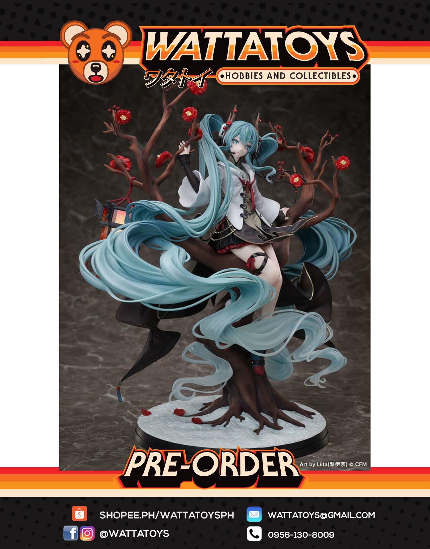 PRE ORDER F:NEX x POPPRO 1/7 Hatsune Miku 2022 Chinese New Year Ver.