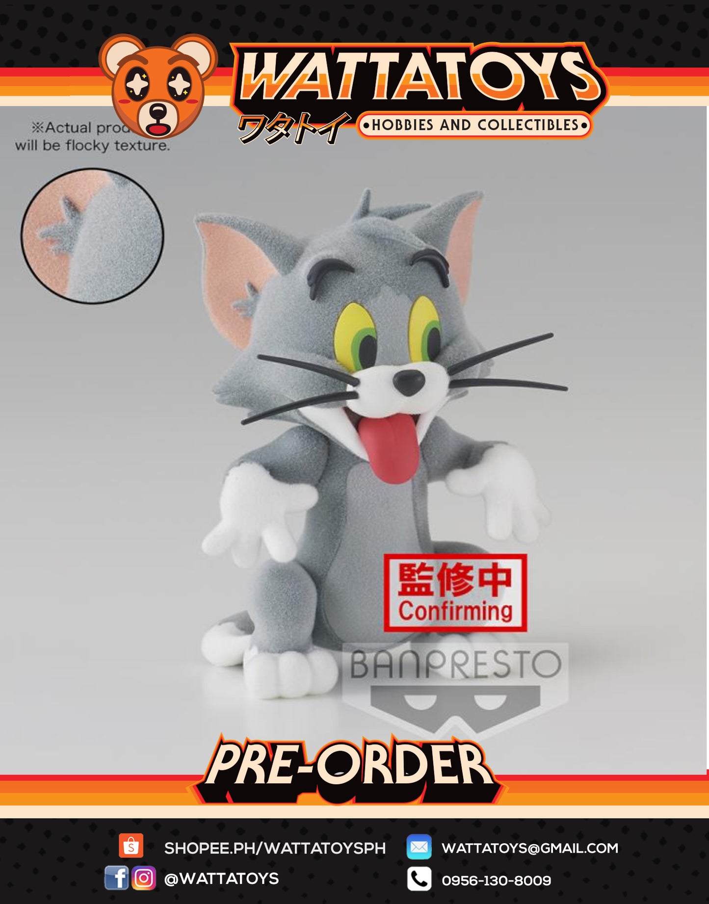 PRE ORDER FLUFFY PUFFY～YUMMY YUMMY WORLD～VOL.1 TOM AND JERRY (A: TOM)