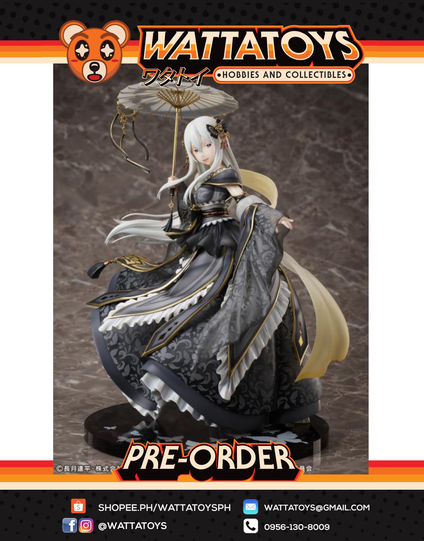 PRE ORDER 1/7 Re:ZERO Starting Life in Another World - Echidna Hanfu