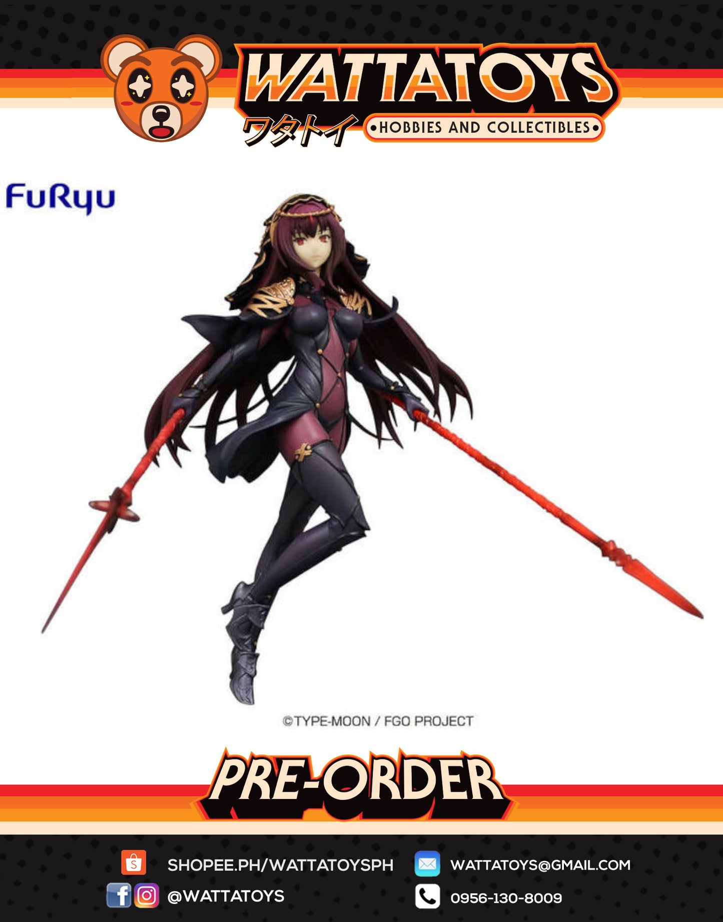 PRE ORDER Fate/Grand Order SSS Servant Figure - Lancer Scathach Third Ascension