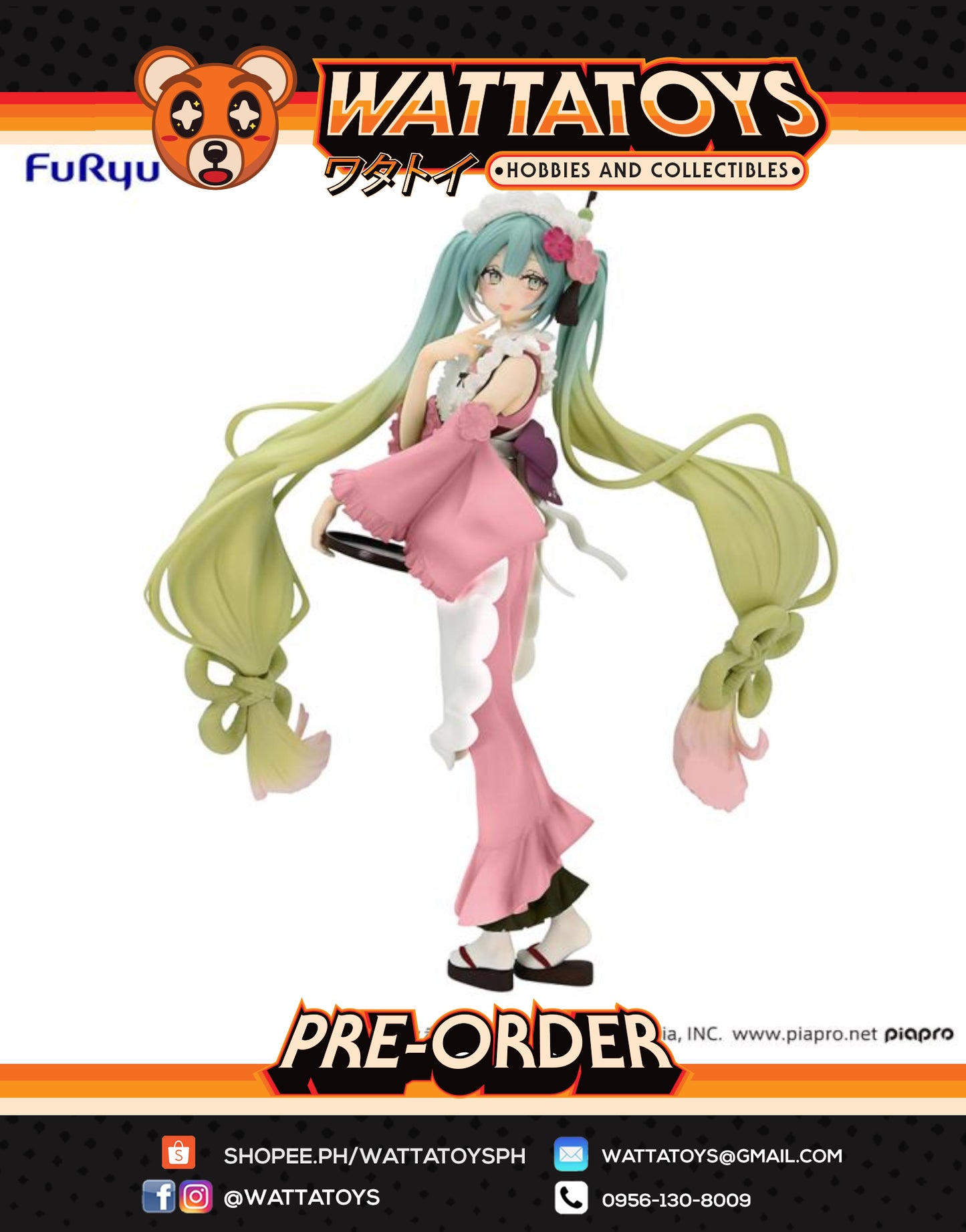 PRE ORDER Hatsune Miku Exceed Creative Figure Matcha Green Tea Parfait Another Color Ver.