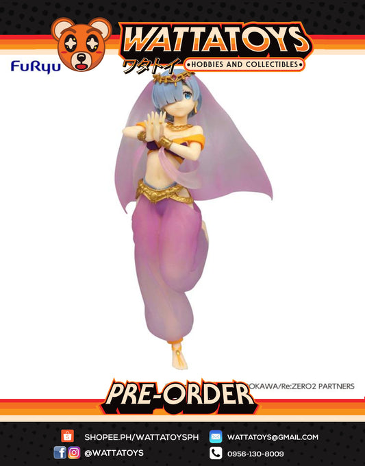 PRE ORDER Re:ZERO SSS Figure Rem Arabian Nights Another Color Ver.