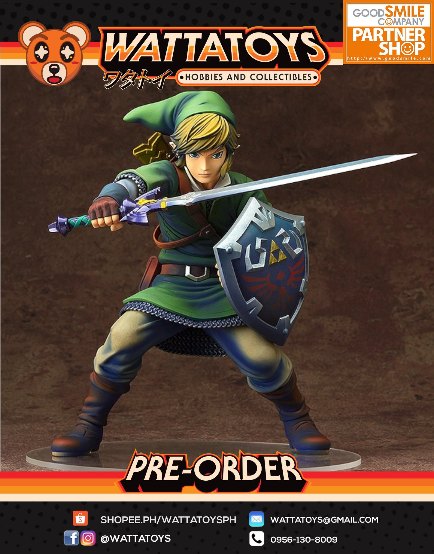 PRE ORDER 1/7 The Legend of Zelda Skyward Sword - Link (re-run)