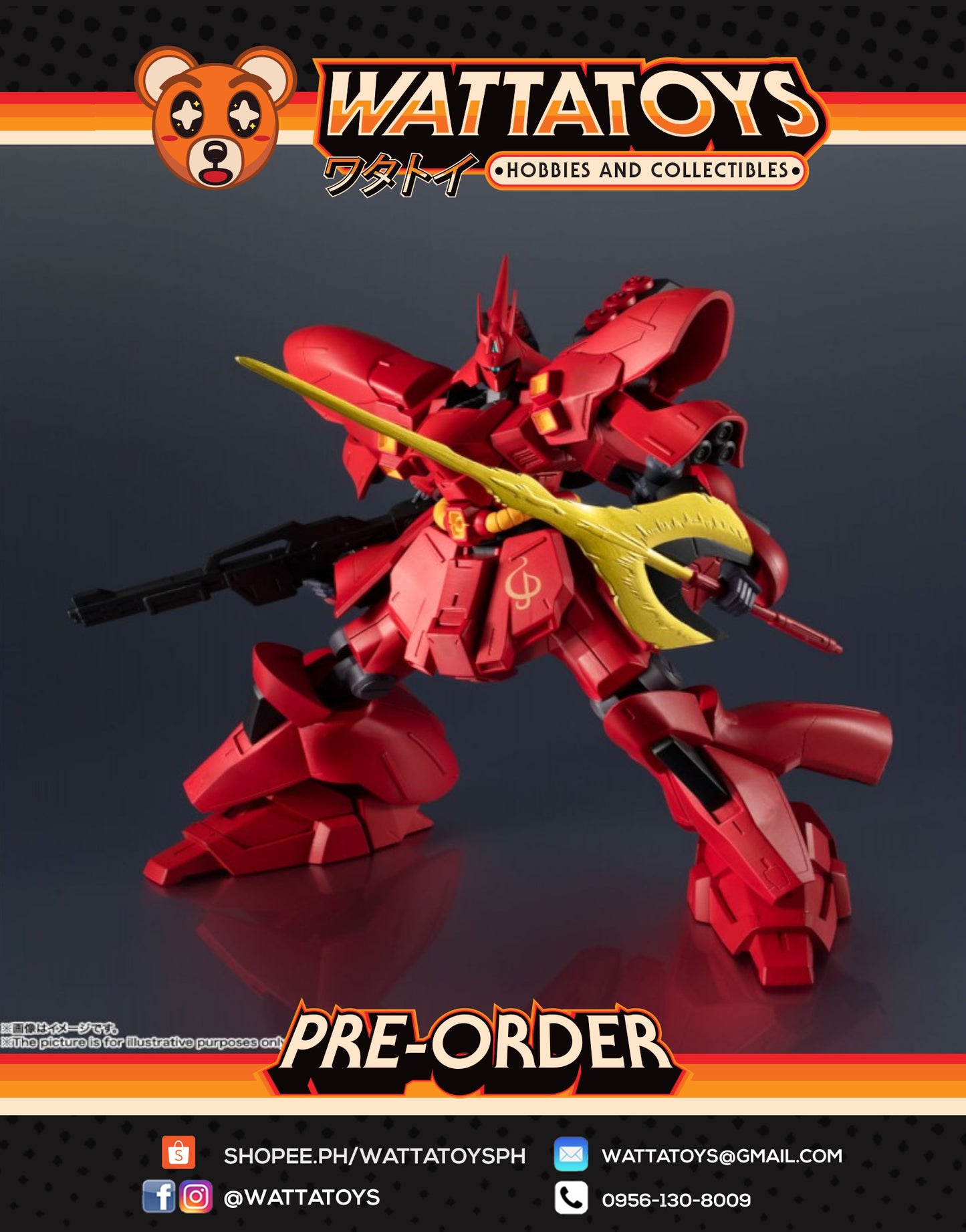 PRE ORDER Gundam Universe MSN-04 Sazabi