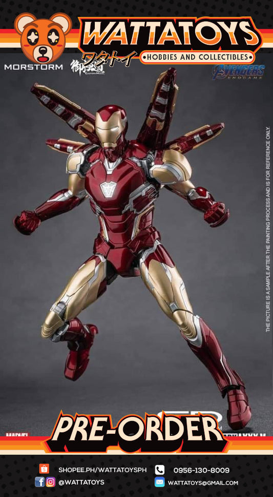 PRE ORDER Iron Man MK 85 (Painted PLAMO) DELUXE Ver. (Yolopark Exclusive Model Kits)