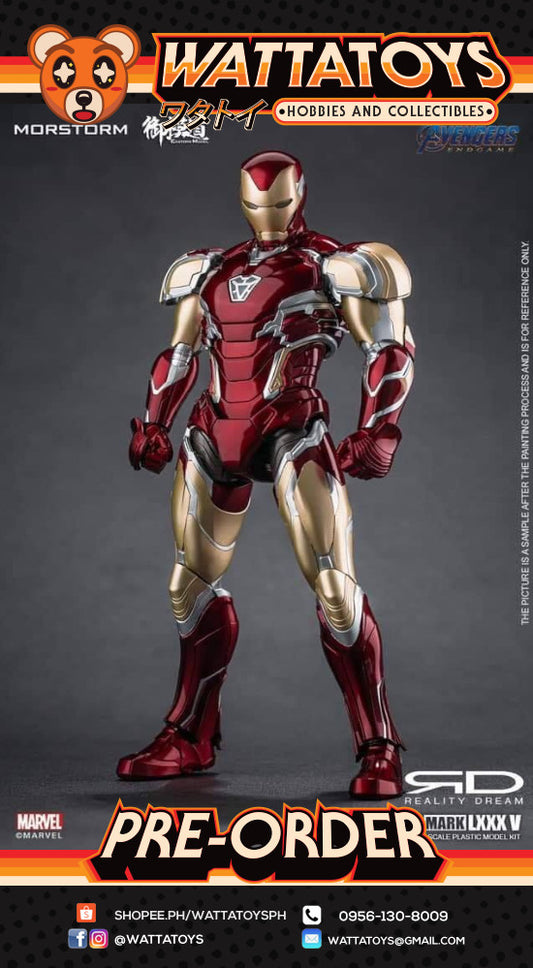PRE ORDER Iron Man MK 85 (Painted PLAMO) Standard Ver. (Yolopark Exclusive Model Kits)