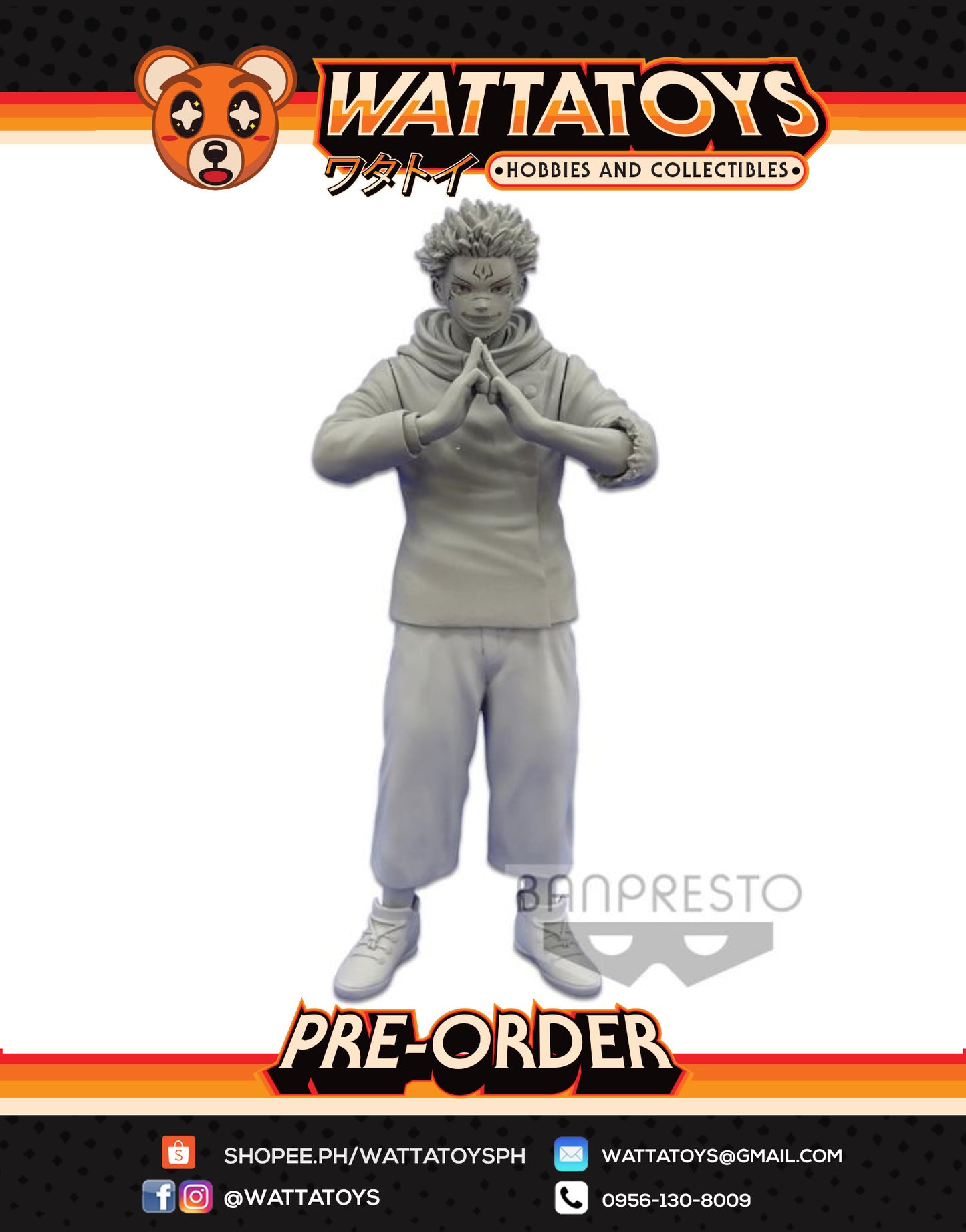 PRE ORDER Jujutsu Kaisen Figure - Ryomen Sukuna