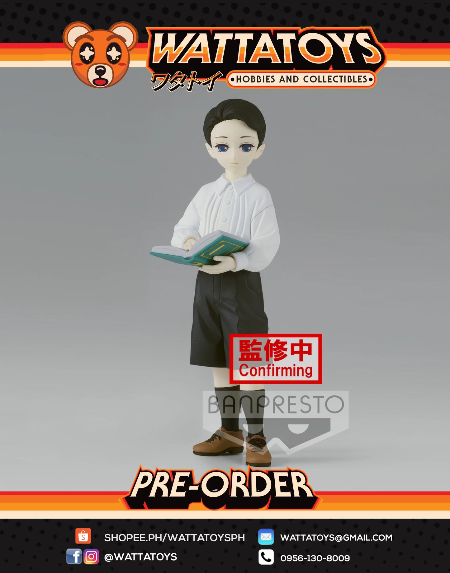 PRE ORDER DEMON SLAYER: KIMETSU NO YAIBA FIGURE-DEMON SERIES VOL. 6 - MUZAN KIBUTSUJI