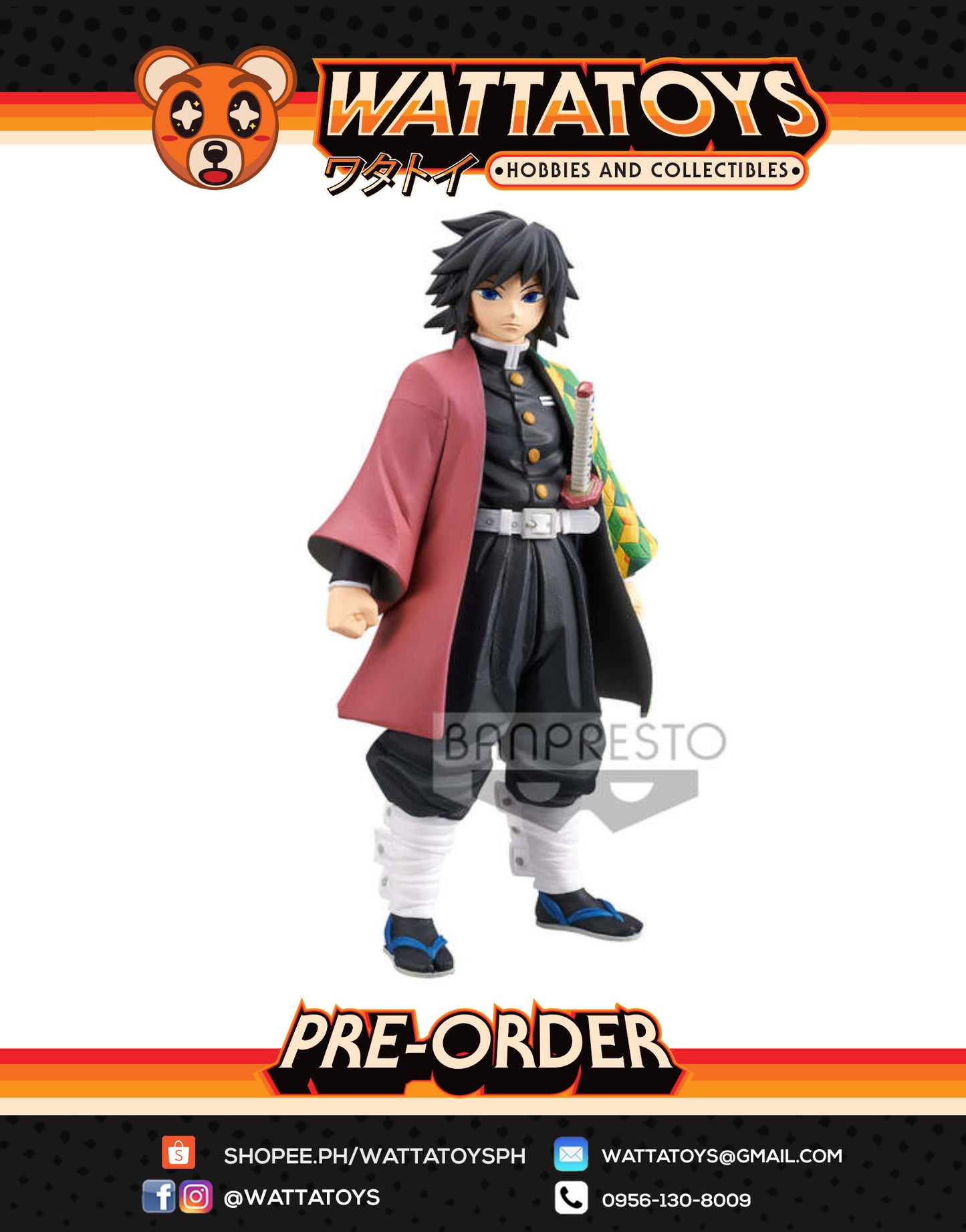 PRE ORDER DEMON SLAYER: KIMETSU NO YAIBA FIGURE FIGURE VOL. 5 (B: GIYU TOMIOKA)