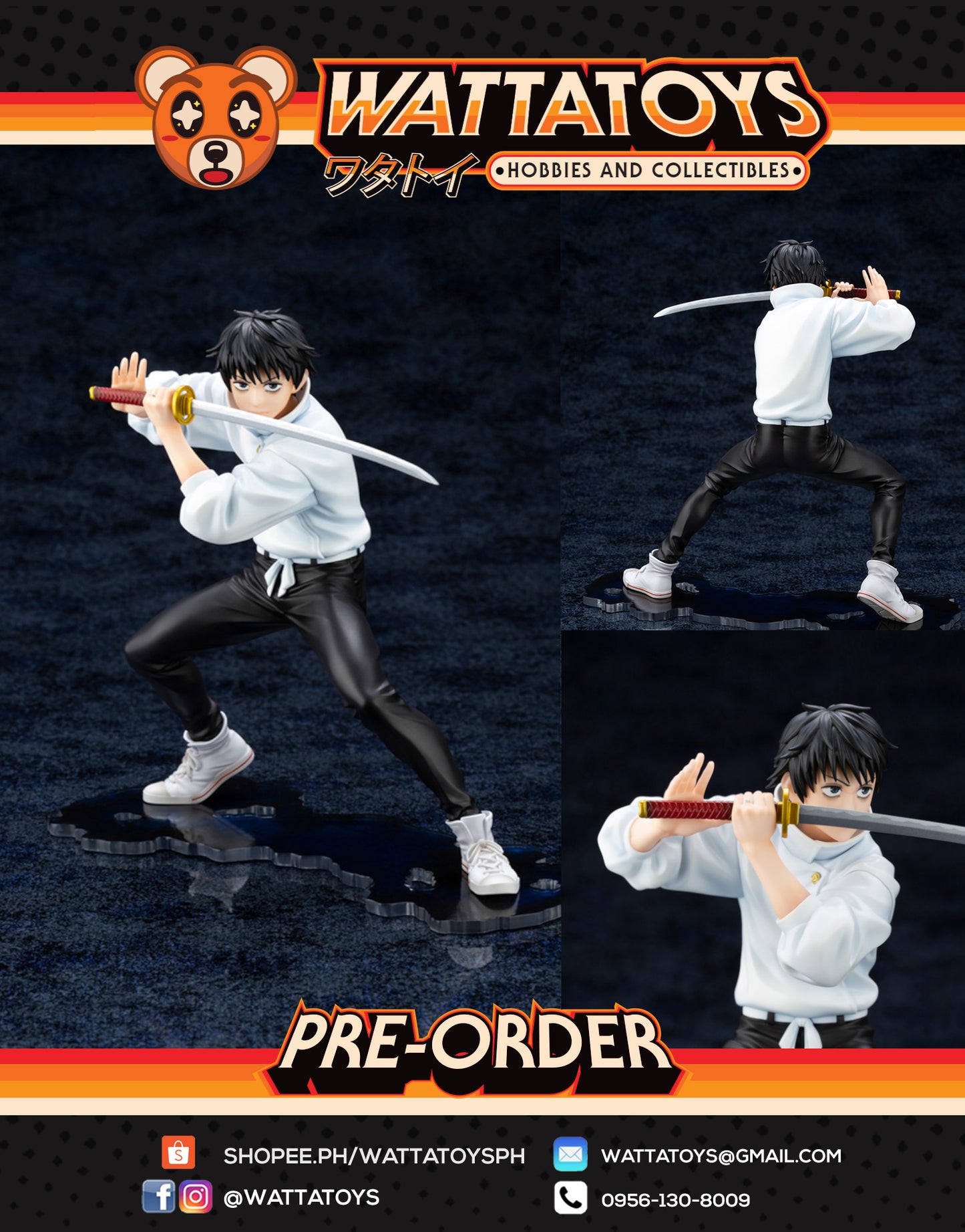 PRE ORDER 1/8 Jujutsu Kaisen - Yuta Okkotsu: Jujutsu Kaisen 0 Ver. ARTFX J