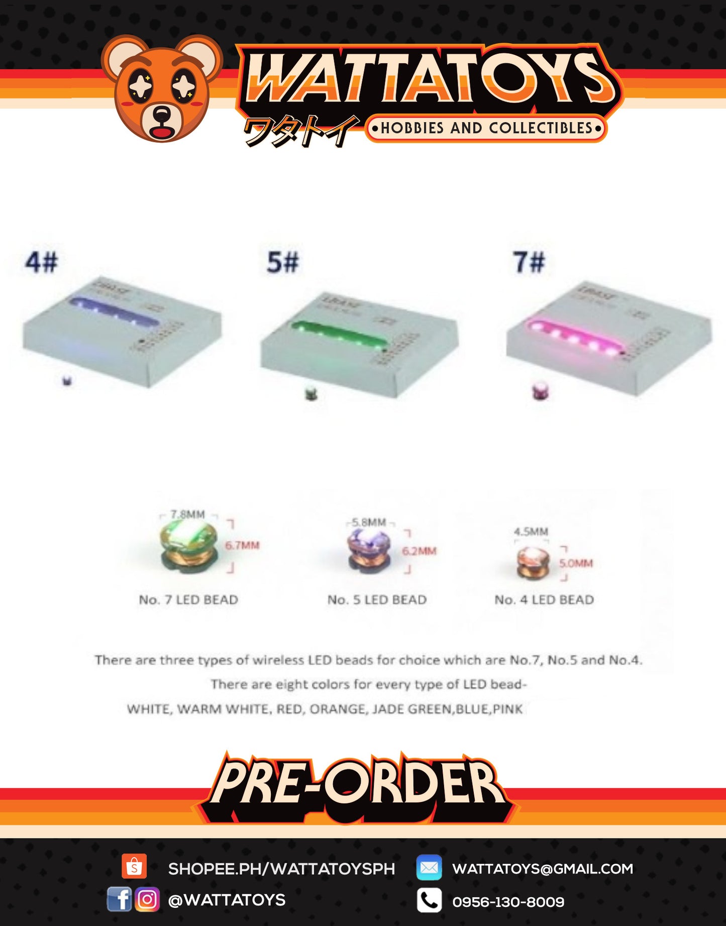 PRE ORDER LBASE Wireless LED Bead