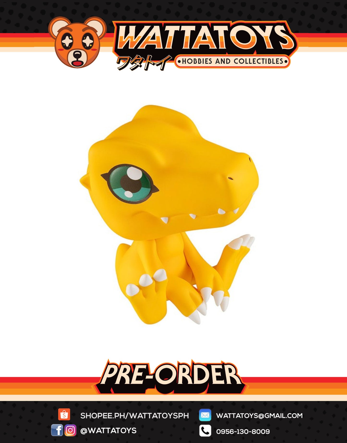 PRE ORDER Lookup Digimon Adventure - Agumon