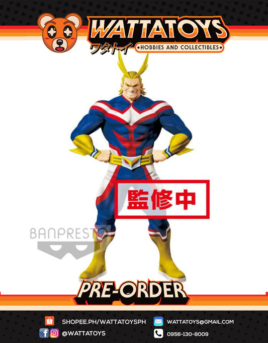 PRE ORDER MY HERO ACADEMIA AGE OF HEROES - ALL MIGHT (VER. A)