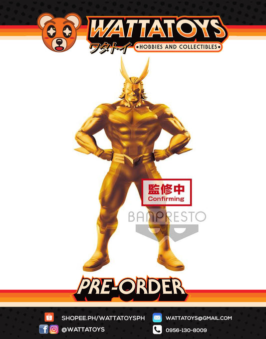 PRE ORDER MY HERO ACADEMIA AGE OF HEROES - ALL MIGHT SPECIAL (VER. A)
