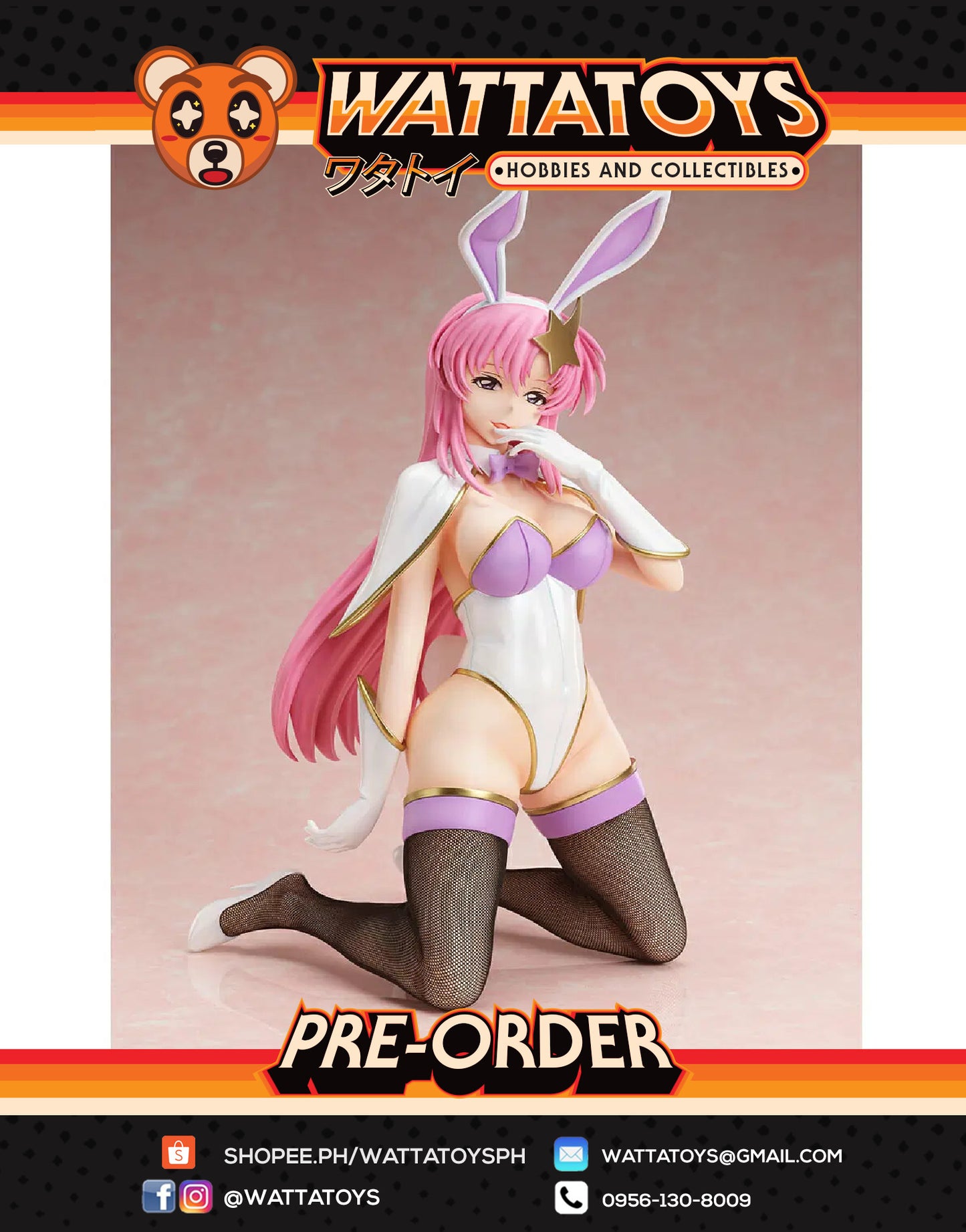 PRE ORDER B-Style Gundam Seed Destiny Meer Campbell Bunny Ver.