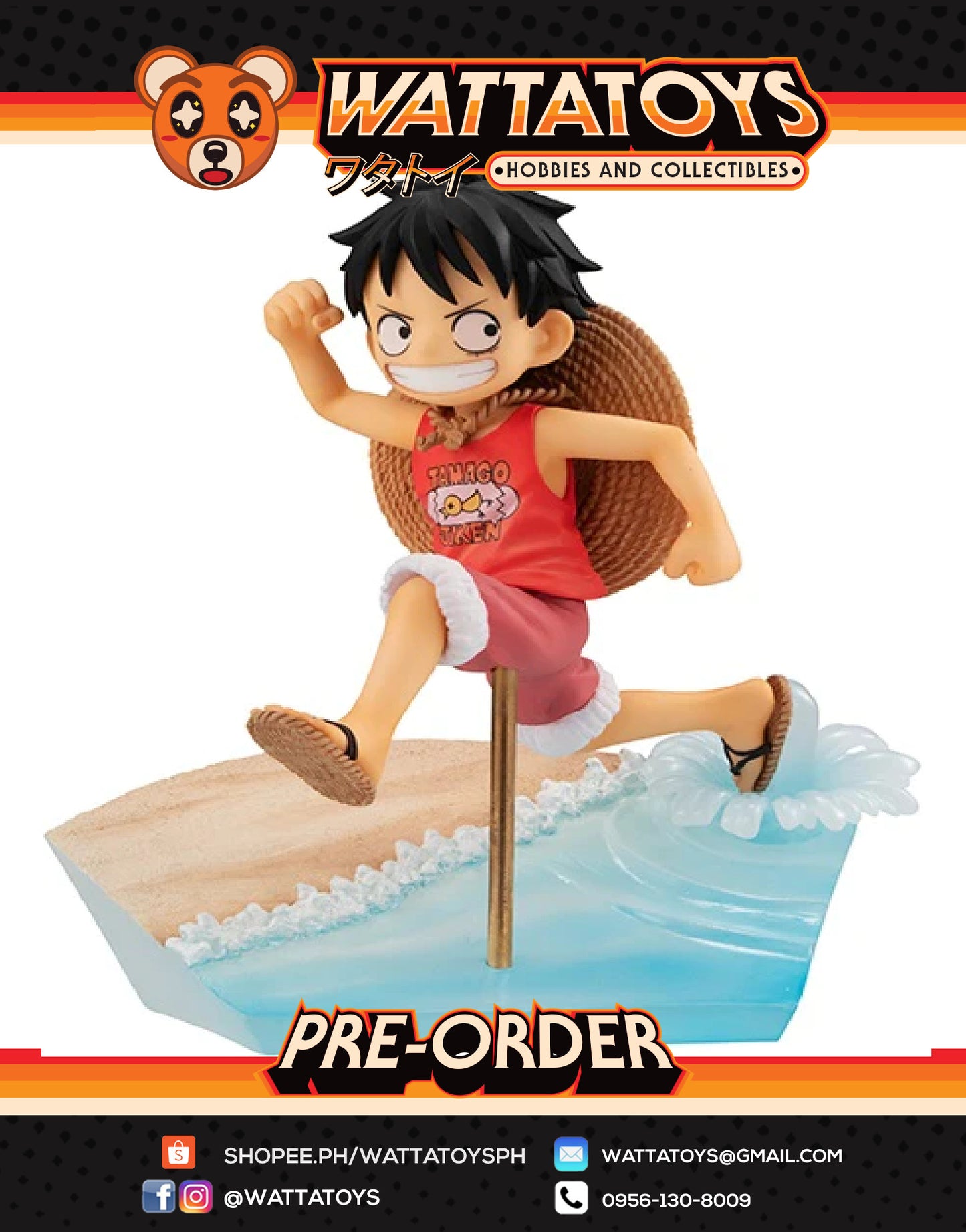 PRE ORDER G.E.M. Series One Piece Monkey D. Luffy Run! Run! Run!
