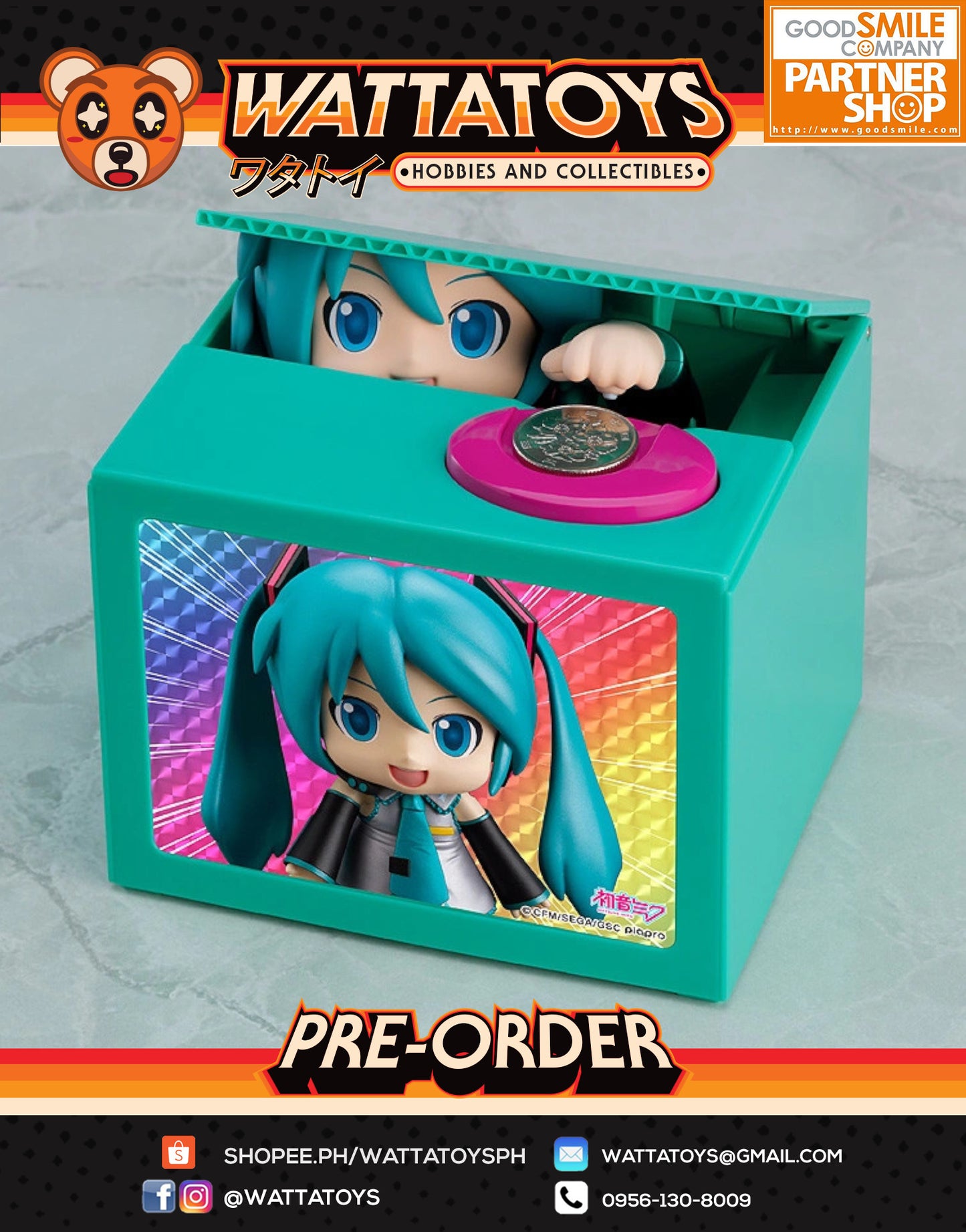 PRE ORDER Mikudayo - Coin Bank