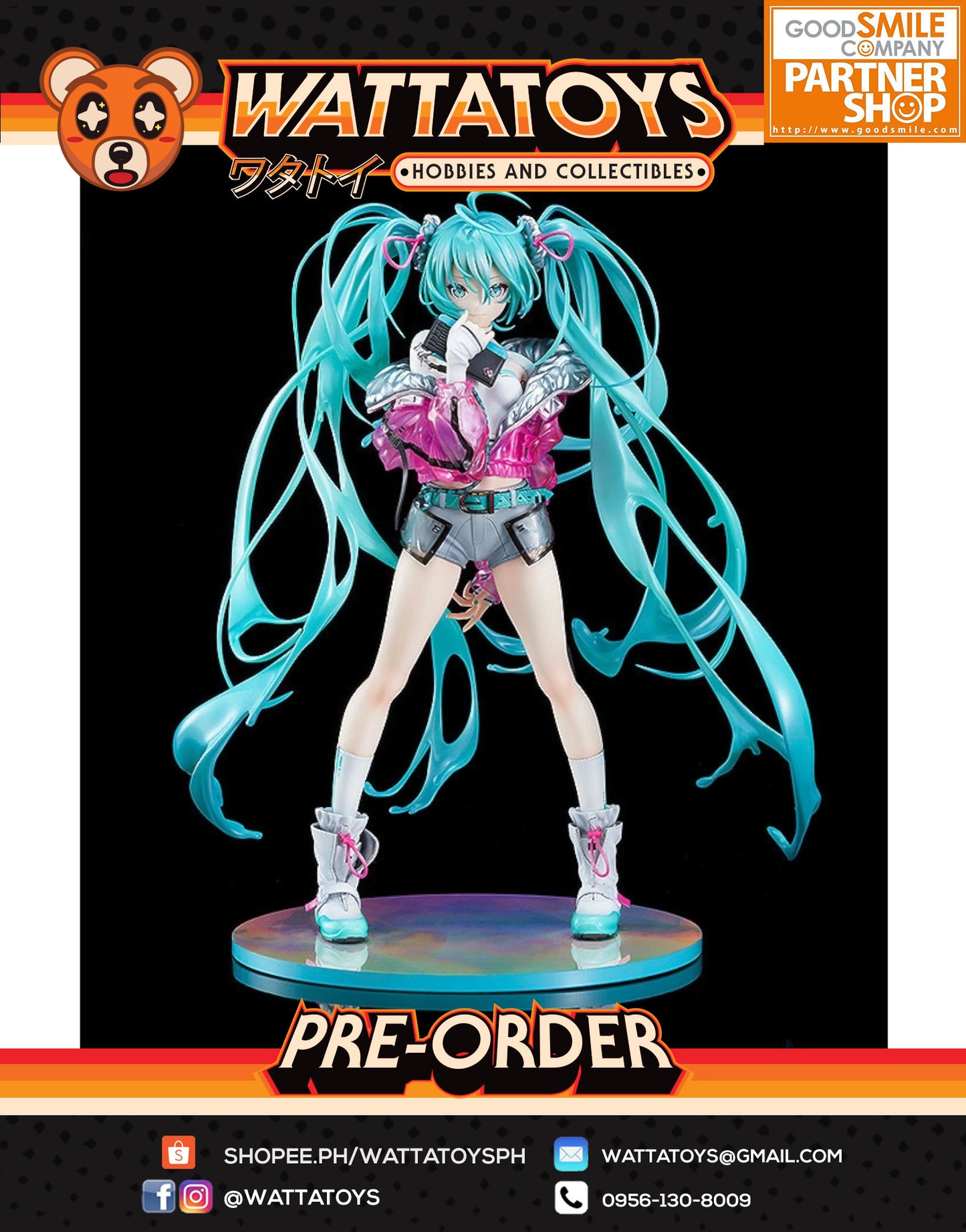 PRE ORDER 1/7 Hatsune Miku with SOLWA