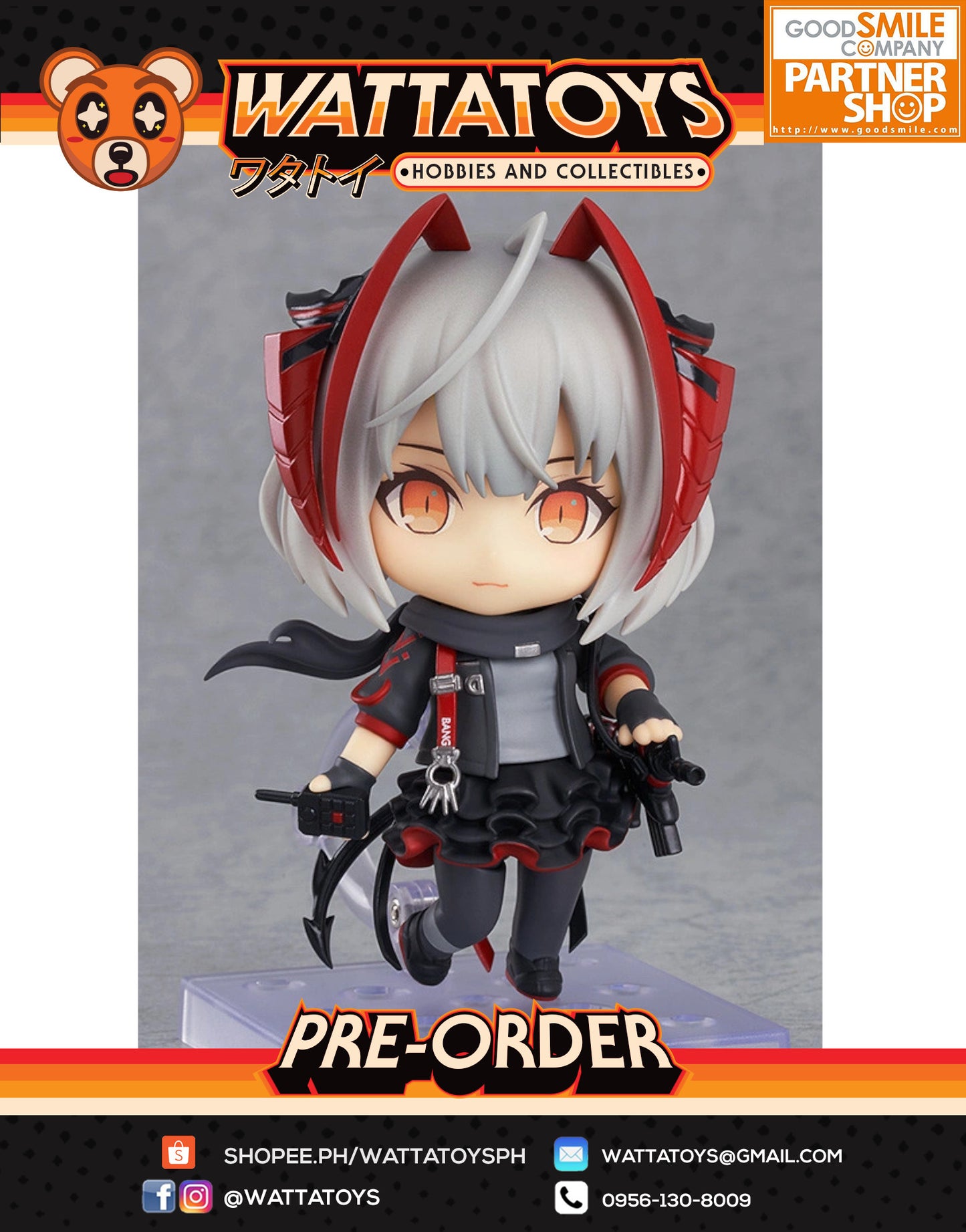 PRE ORDER Nendoroid #1375 Arknights - W (re-run)