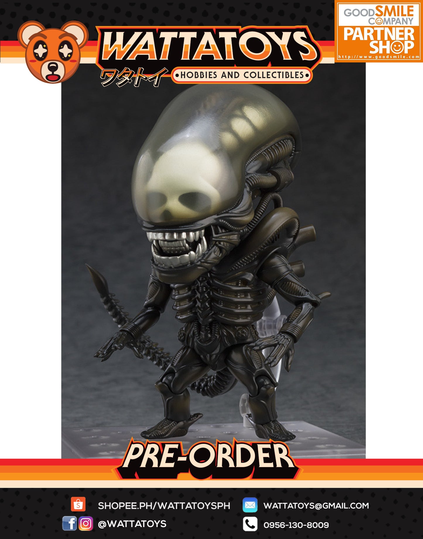 PRE ORDER Nendoroid #1862 Alien