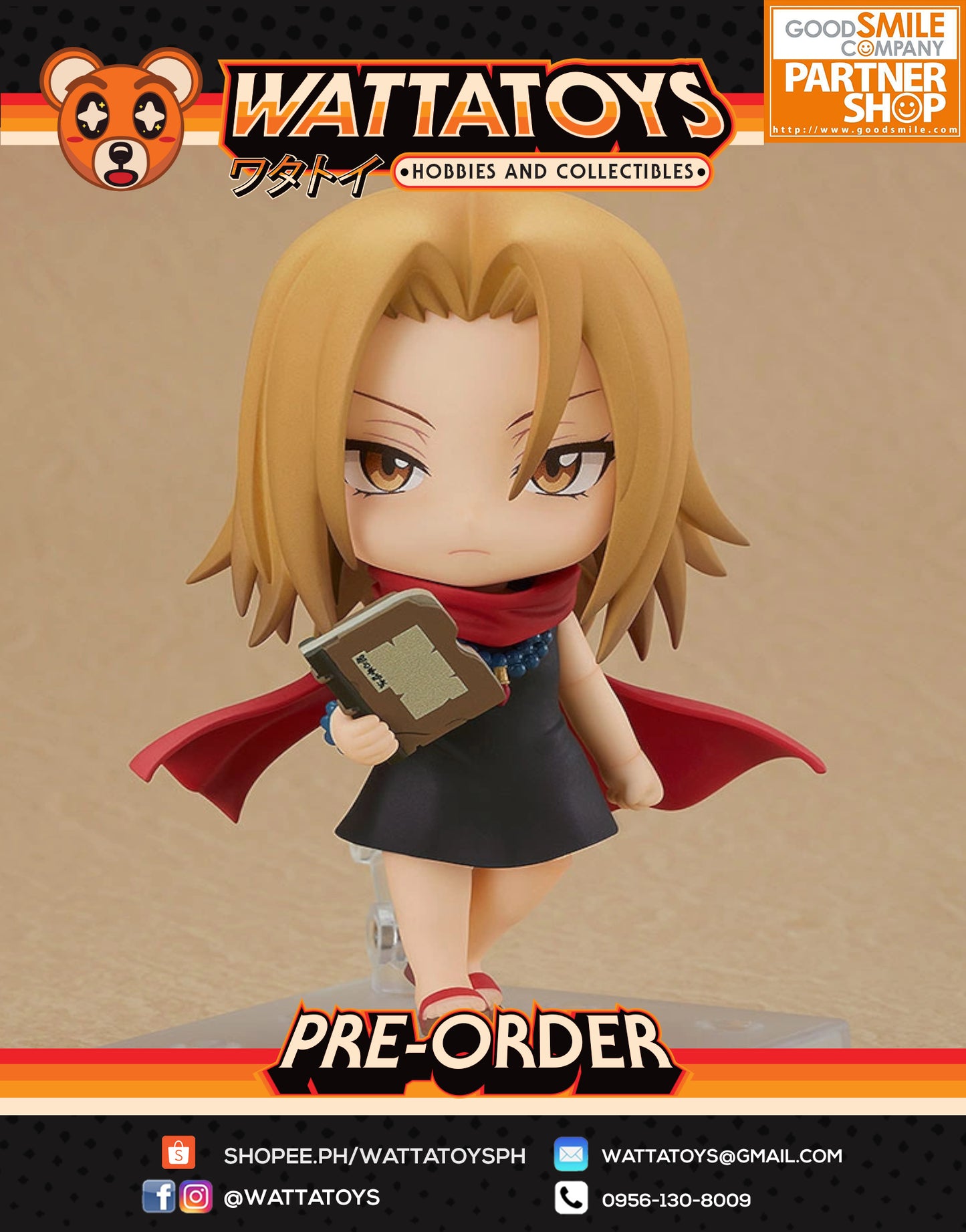 PRE ORDER Nendoroid #1938 SHAMAN KING - Anna Kyoyama