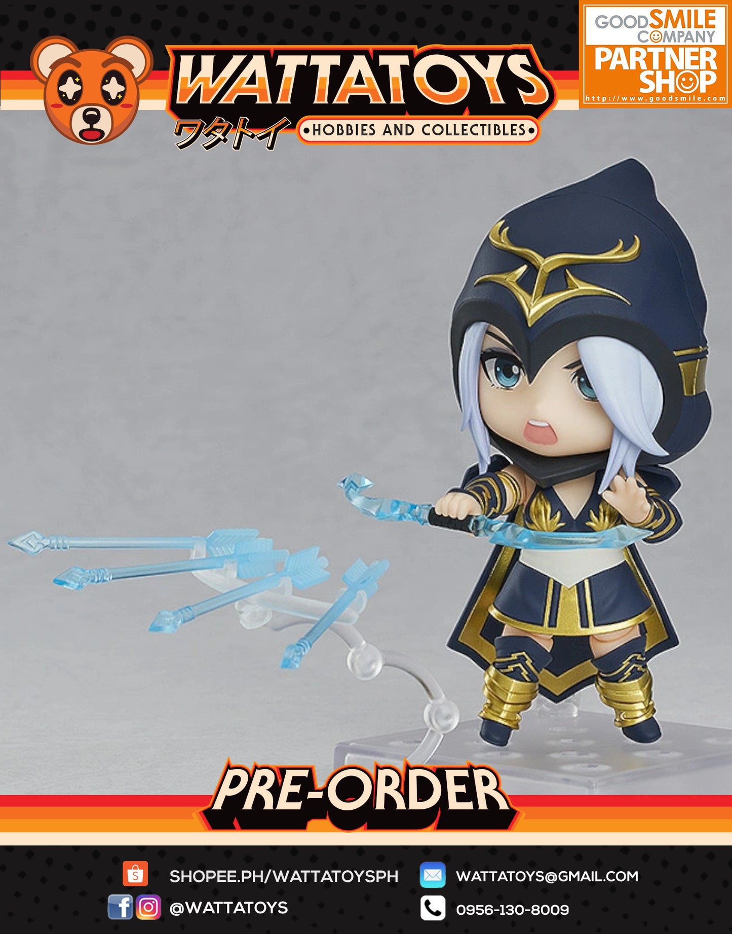 PRE ORDER Nendroid #1698 League of Legends - Ashe