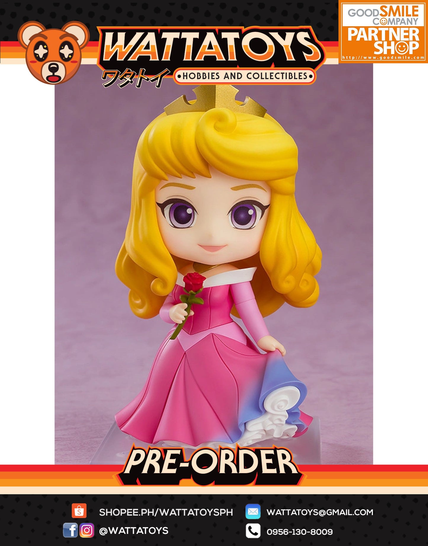 PRE ORDER Nendoroid #1842 Sleeping Beauty - Aurora