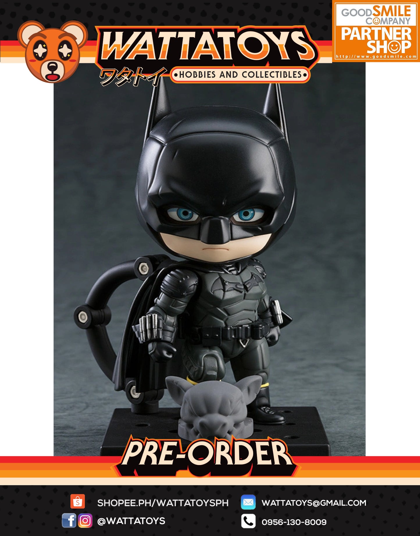 PRE ORDER Nendoroid #1855 Batman: The Batman Ver.