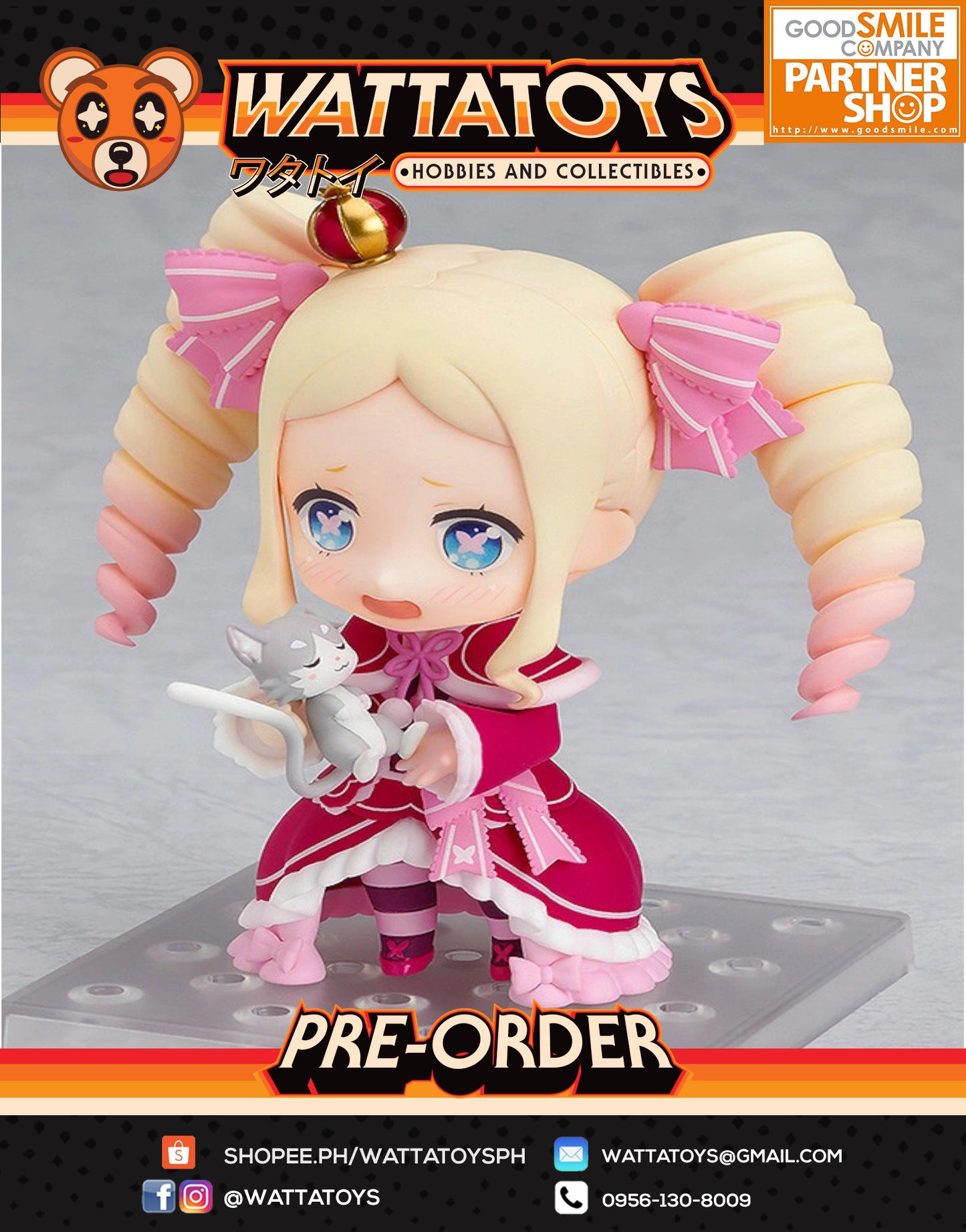 PRE ORDER Nendoroid #861 Re:Zero Starting Life in Another World - Beatrice (re-run)