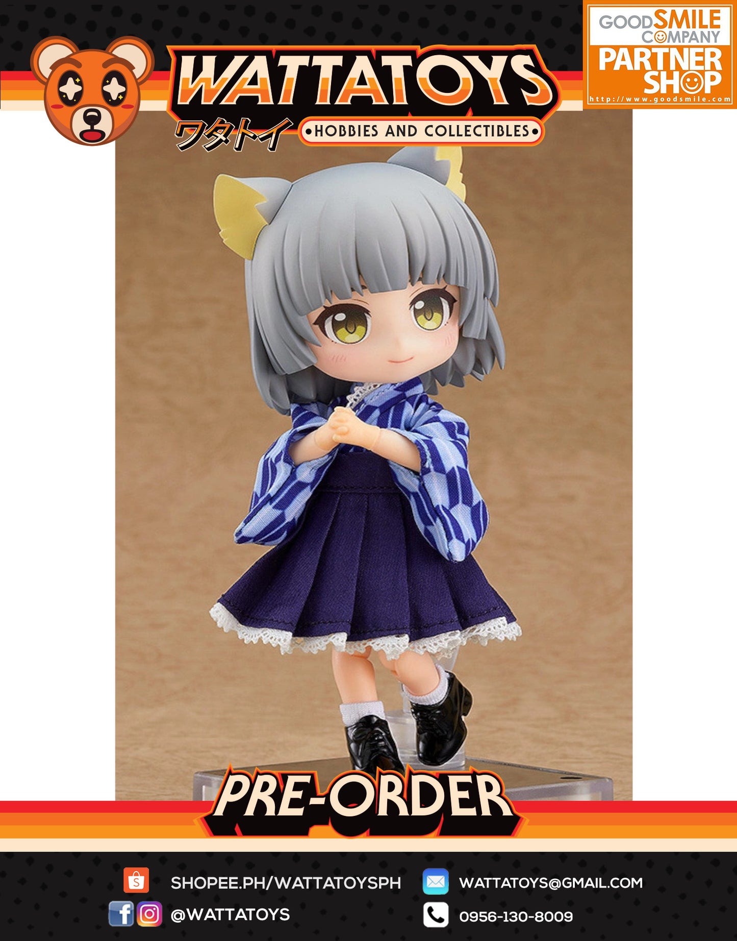 PRE ORDER Nendoroid Doll Catgirl Maid Yuki