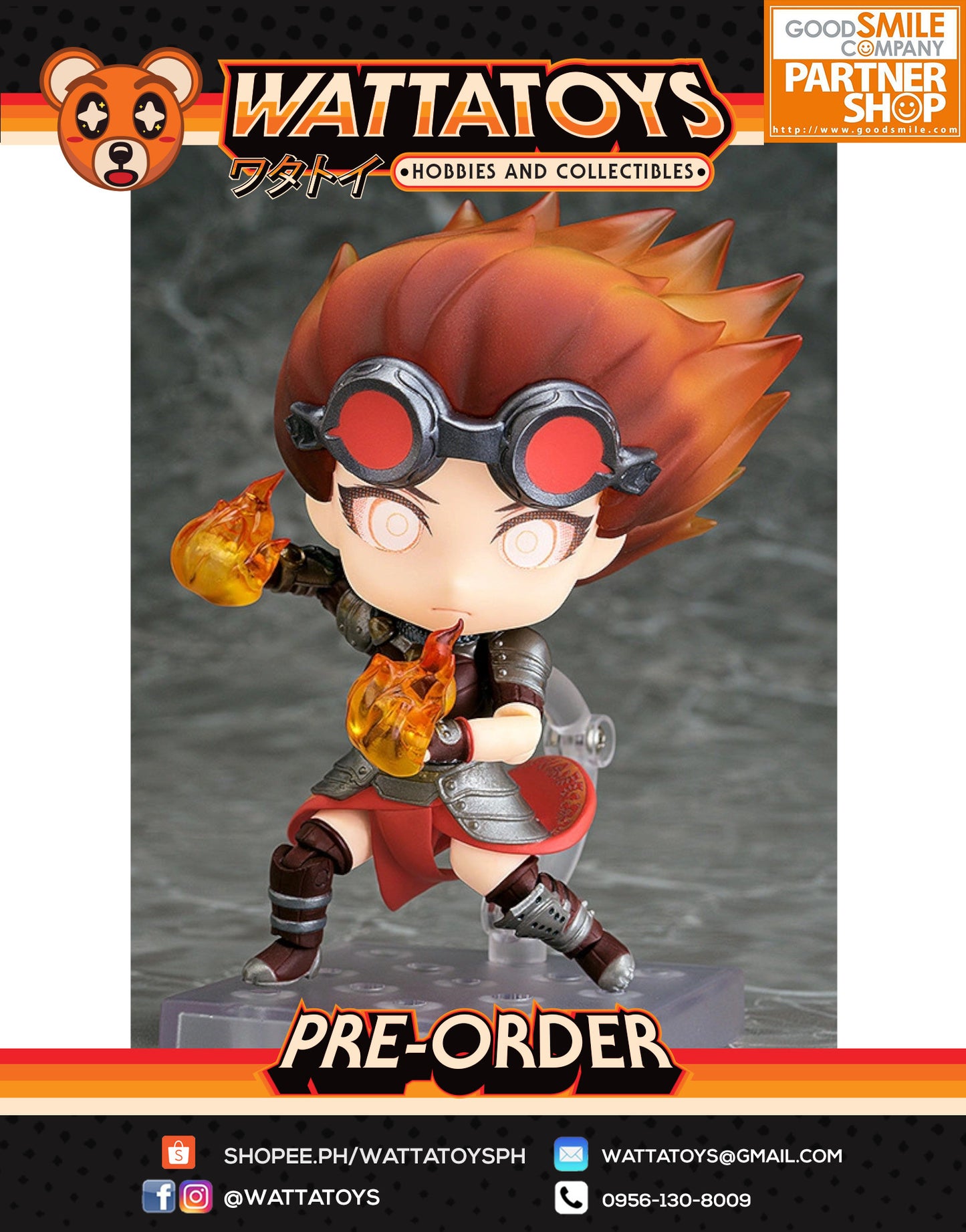 PRE ORDER Nendoroid #1781 Magic: The Gathering - Chandra Nalaar