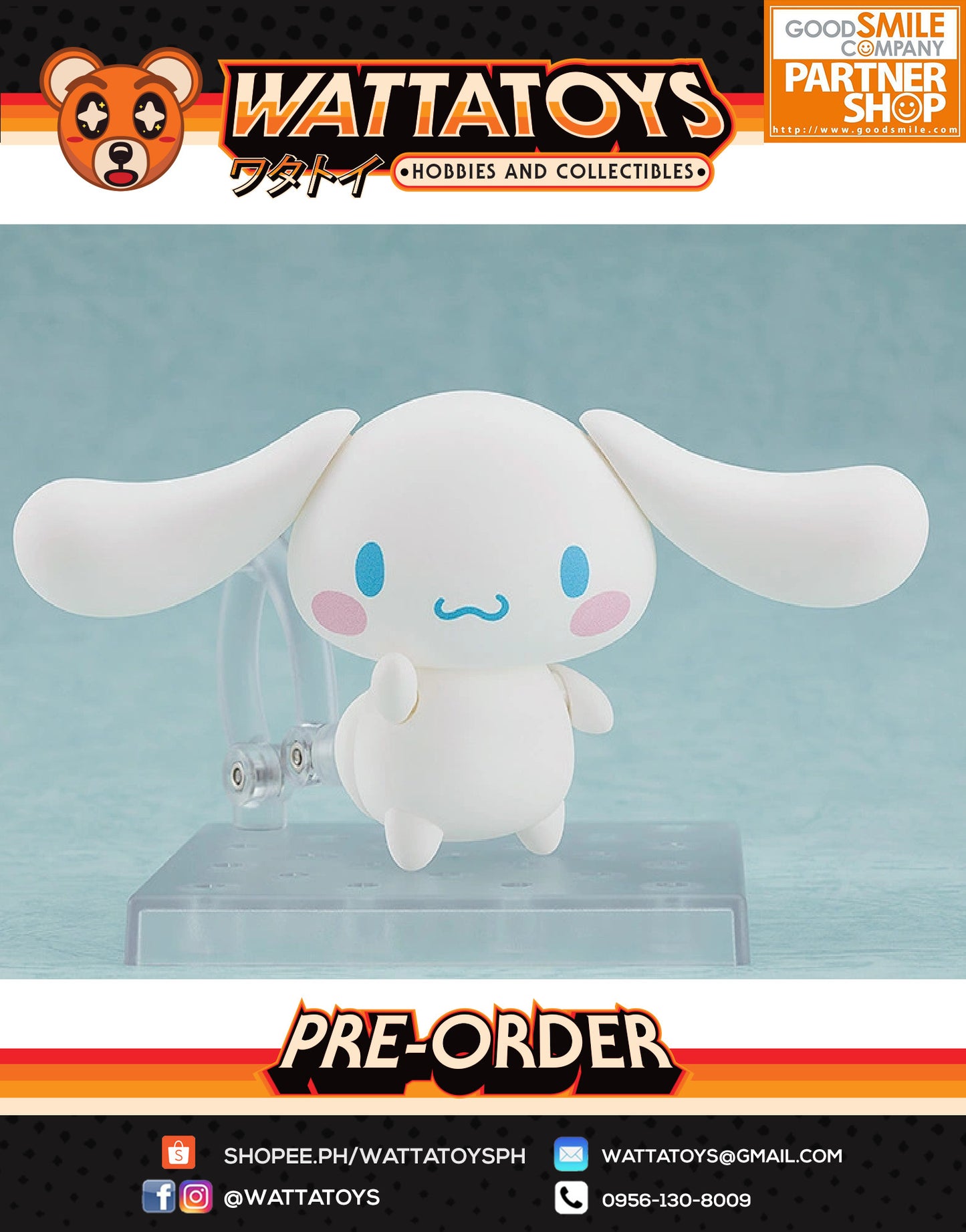 PRE ORDER Nendoroid 1904 Cinnamoroll