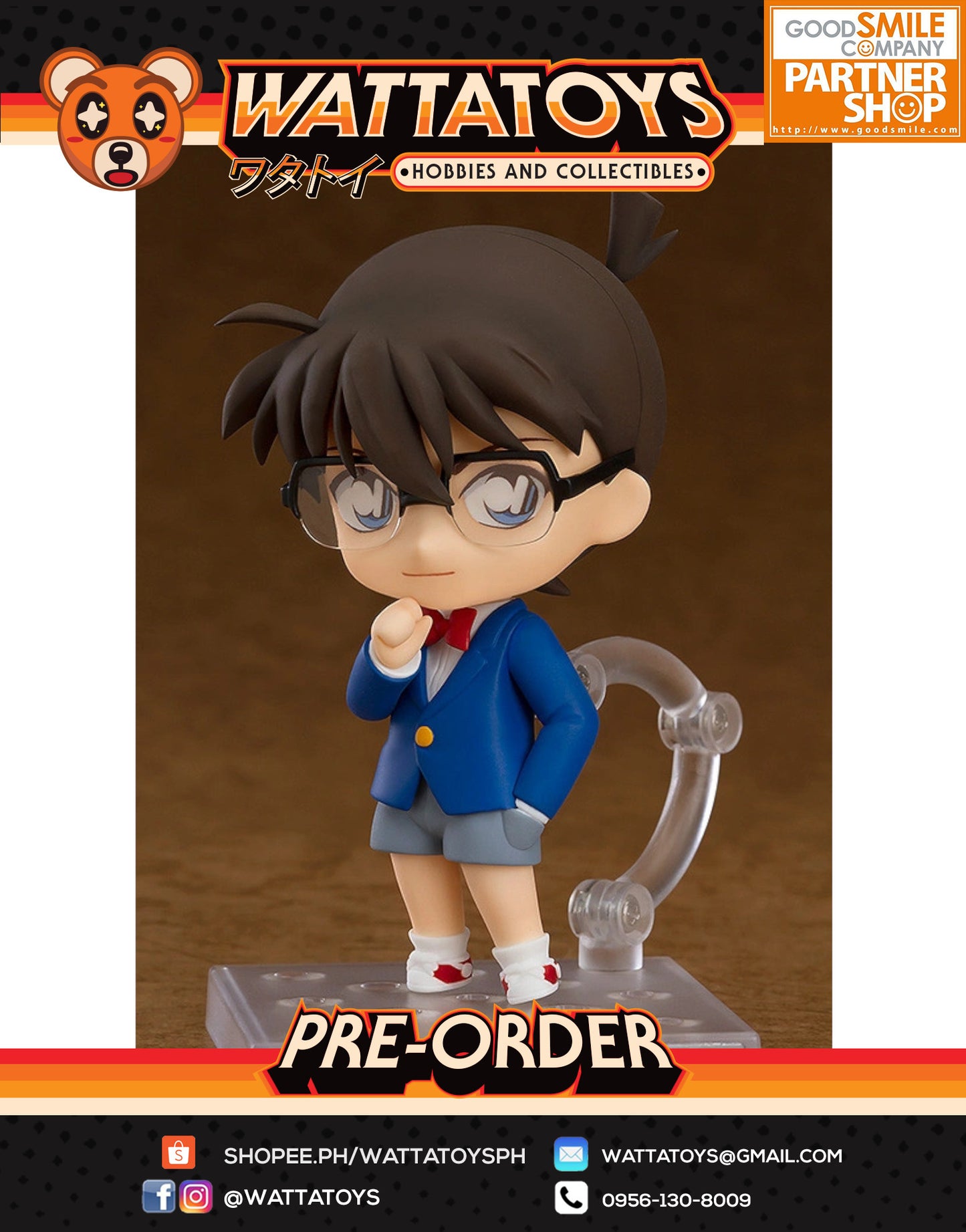 PRE ORDER Nendoroid #803 Detective Conan - Conan Edogawa (5th re-run)