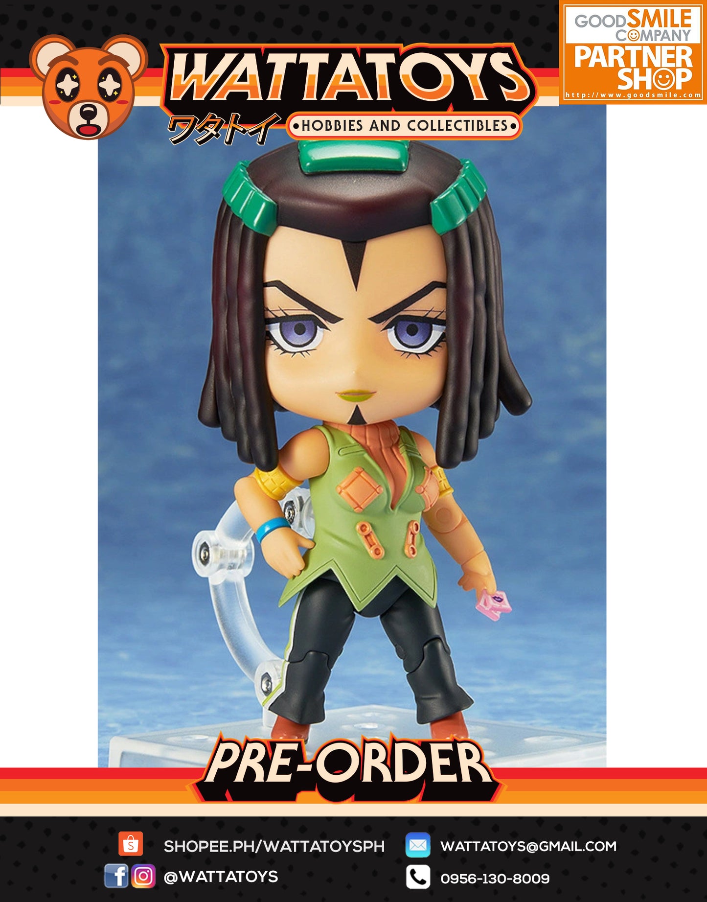 PRE ORDER Nendoroid #1965 JoJo's Bizarre Adventure: Stone Ocean - E. Costello