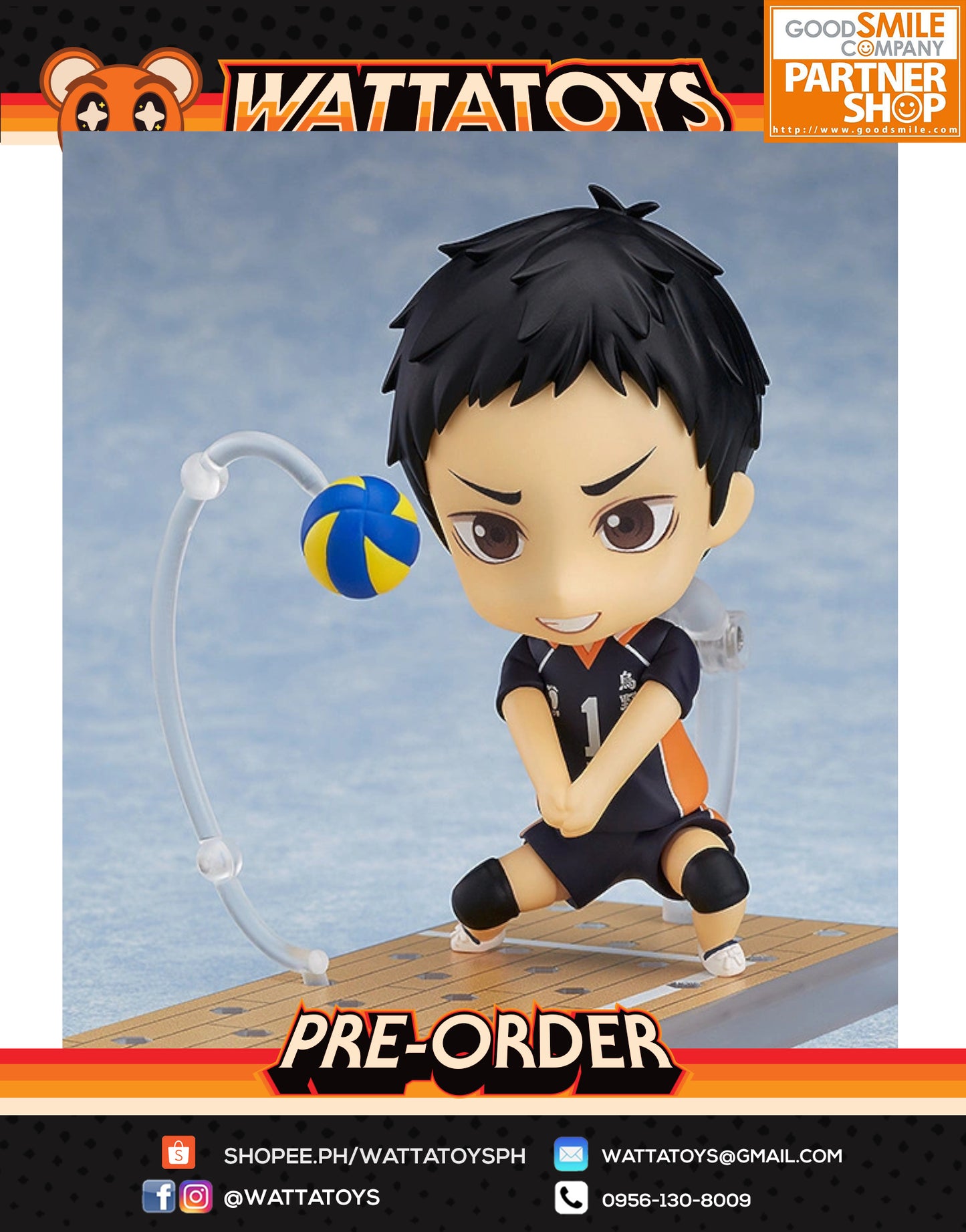 PRE ORDER Nendoroid #772 Haikyu! - Daichi Sawamura (re-run)