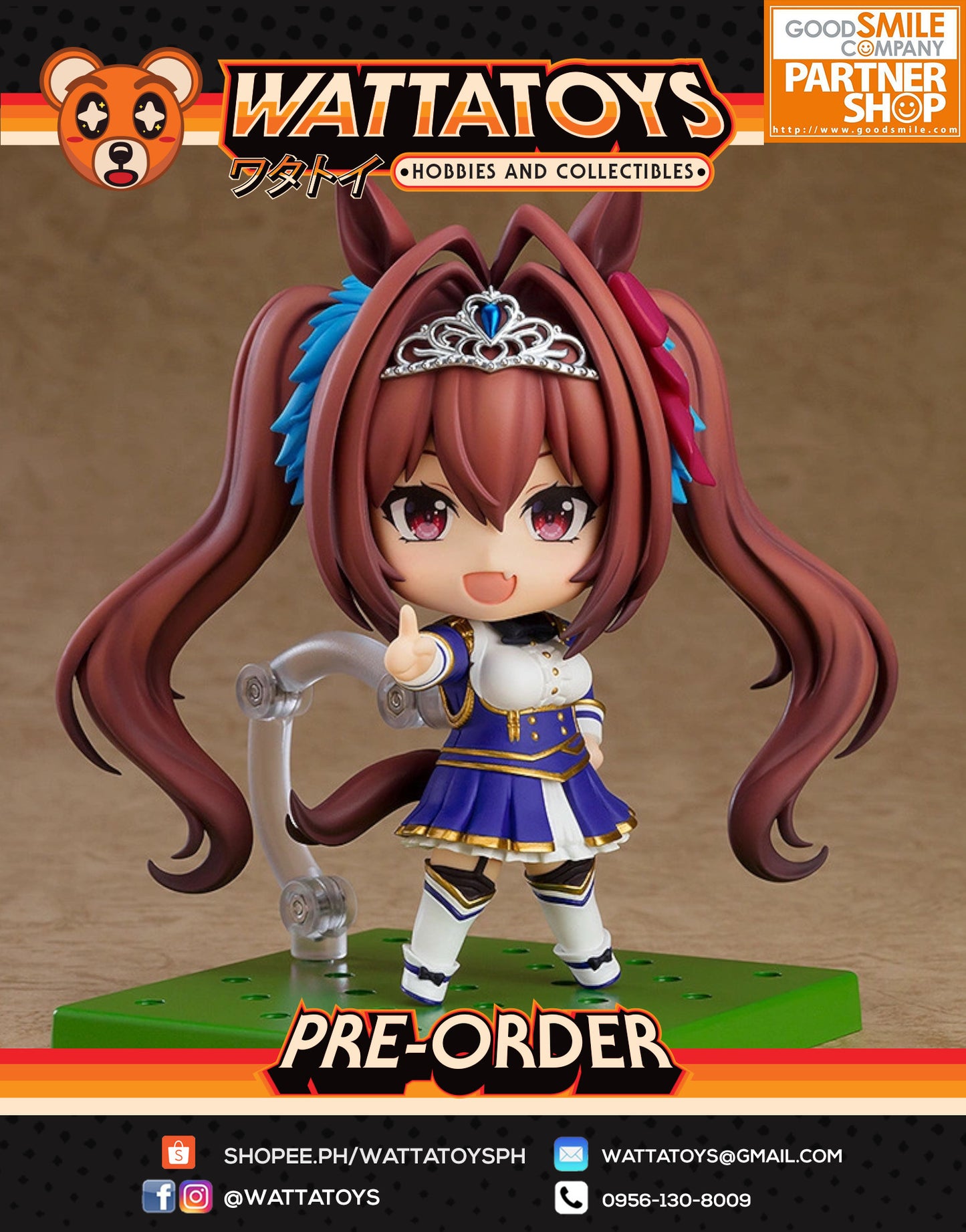 PRE ORDER Nendoroid 1977 Umamusume: Pretty Derby Daiwa Scarlet