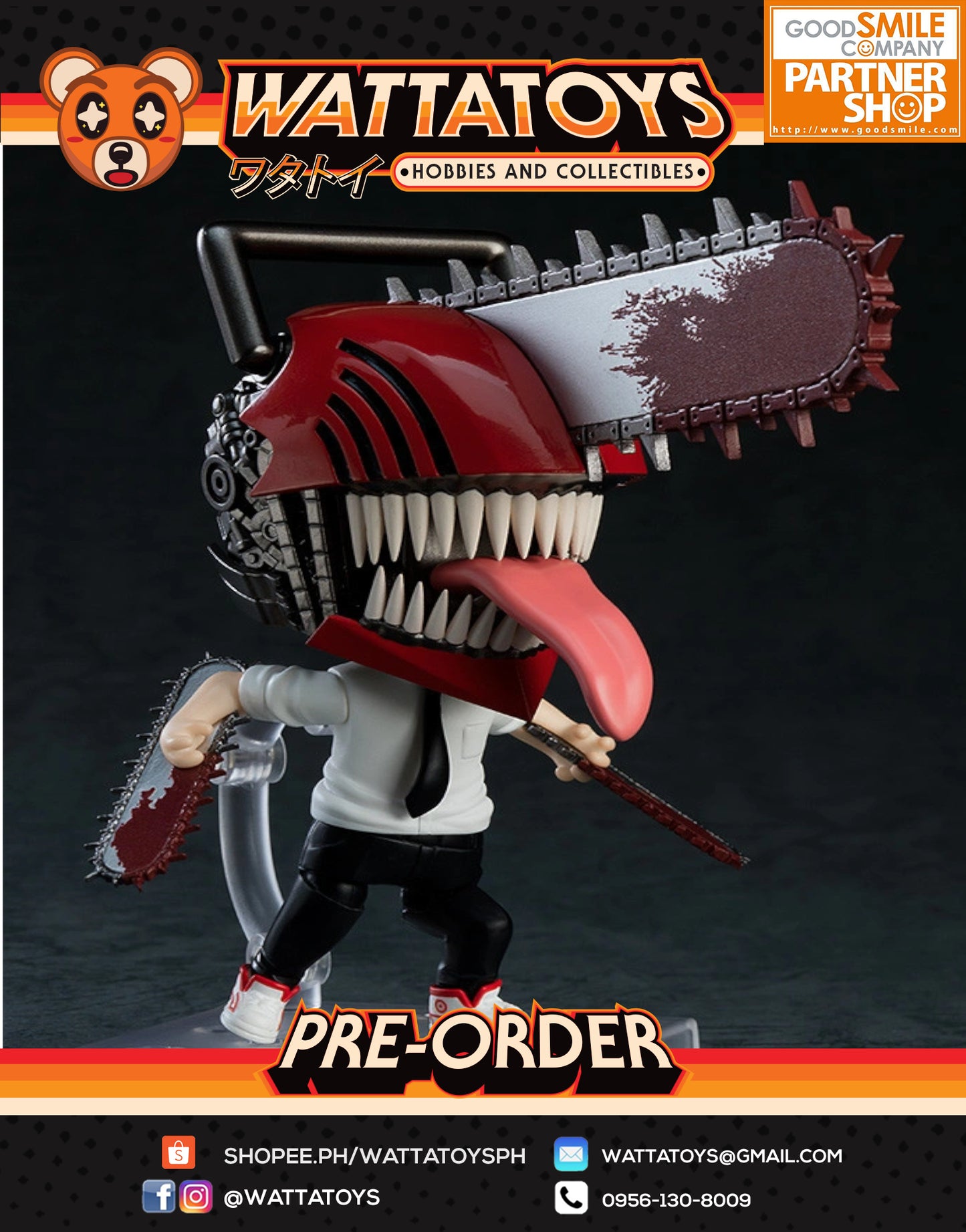 PRE ORDER Nendoroid #1560 Chainsaw Man - Denji (re-run)