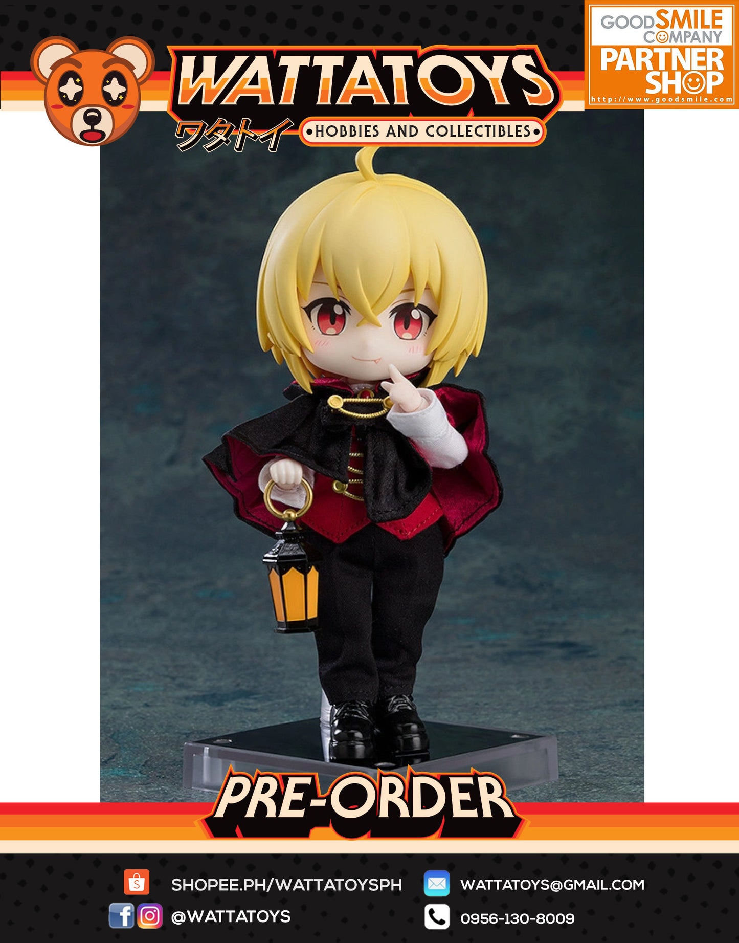 PRE ORDER Nendoroid Doll Vampire: Camus
