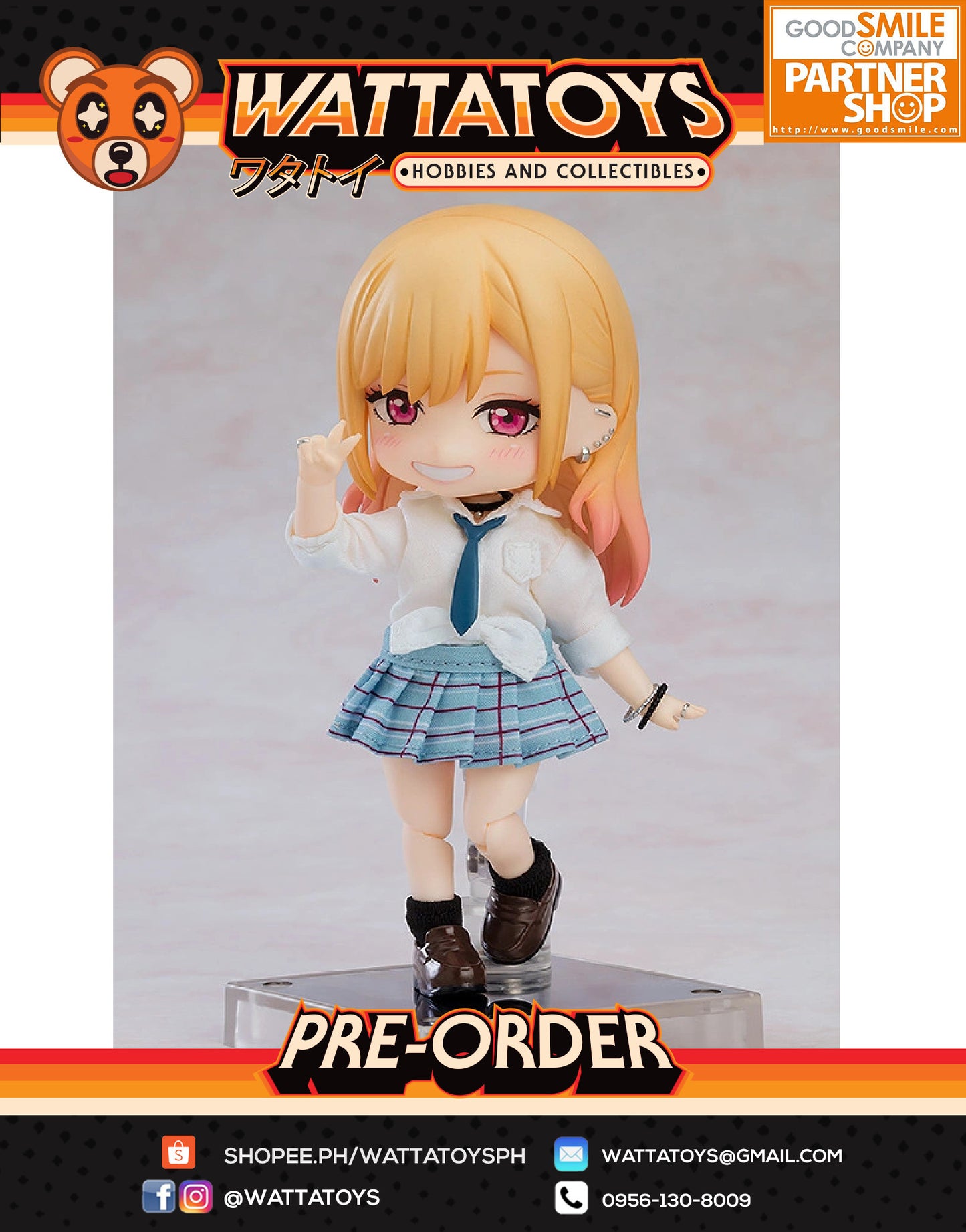 PRE ORDER Nendoroid Doll My Dress-Up Darling - Marin Kitagawa