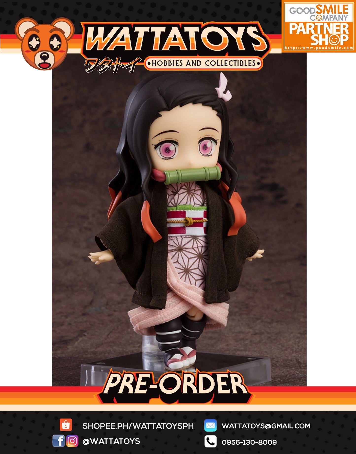 PRE ORDER Nendoroid Doll Demon Slayer: Kimetsu no Yaiba - Nezuko Kamado