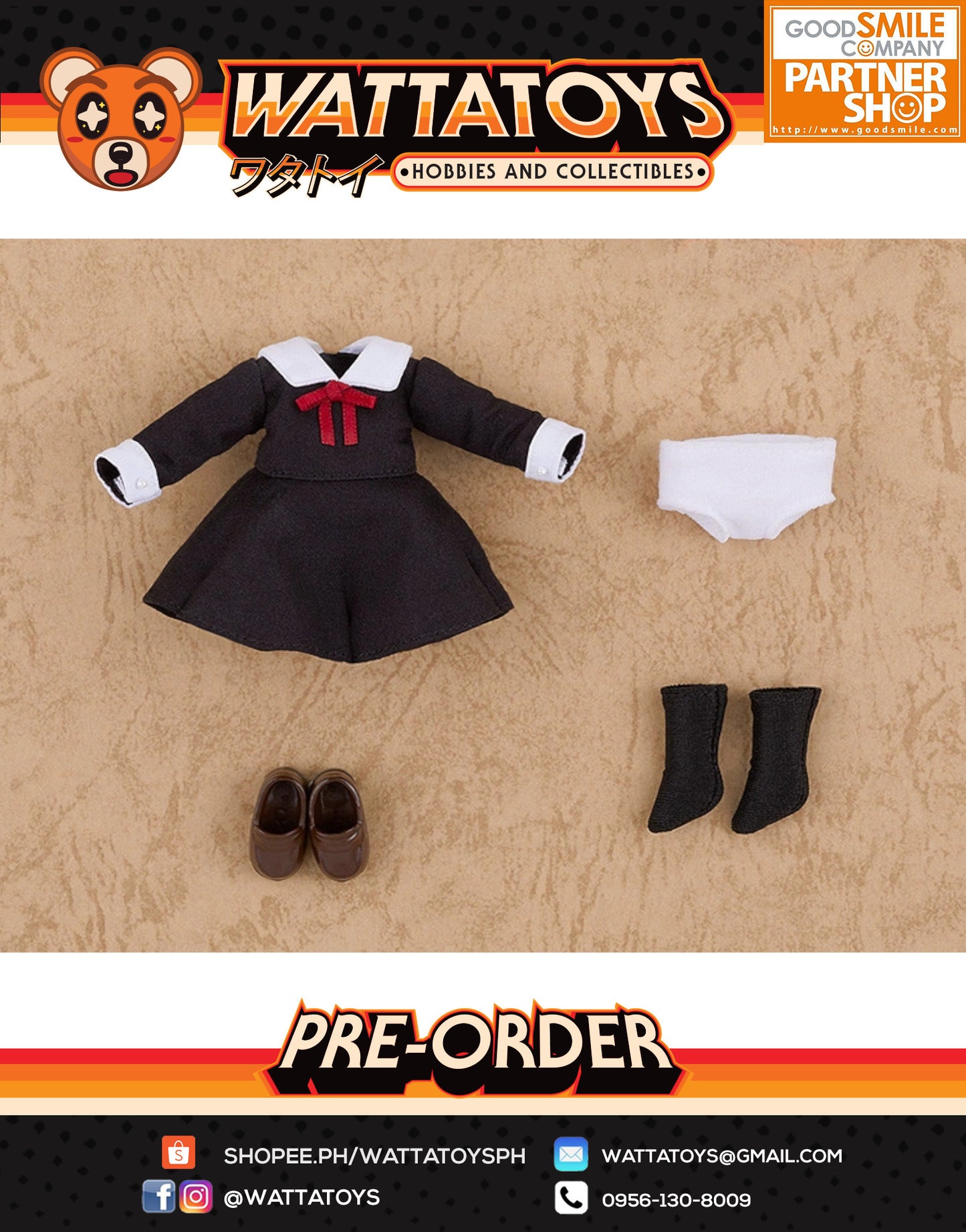 PRE ORDER Nendoroid Doll: Outfit Set (Shuchiin Academy Uniform - Girl)