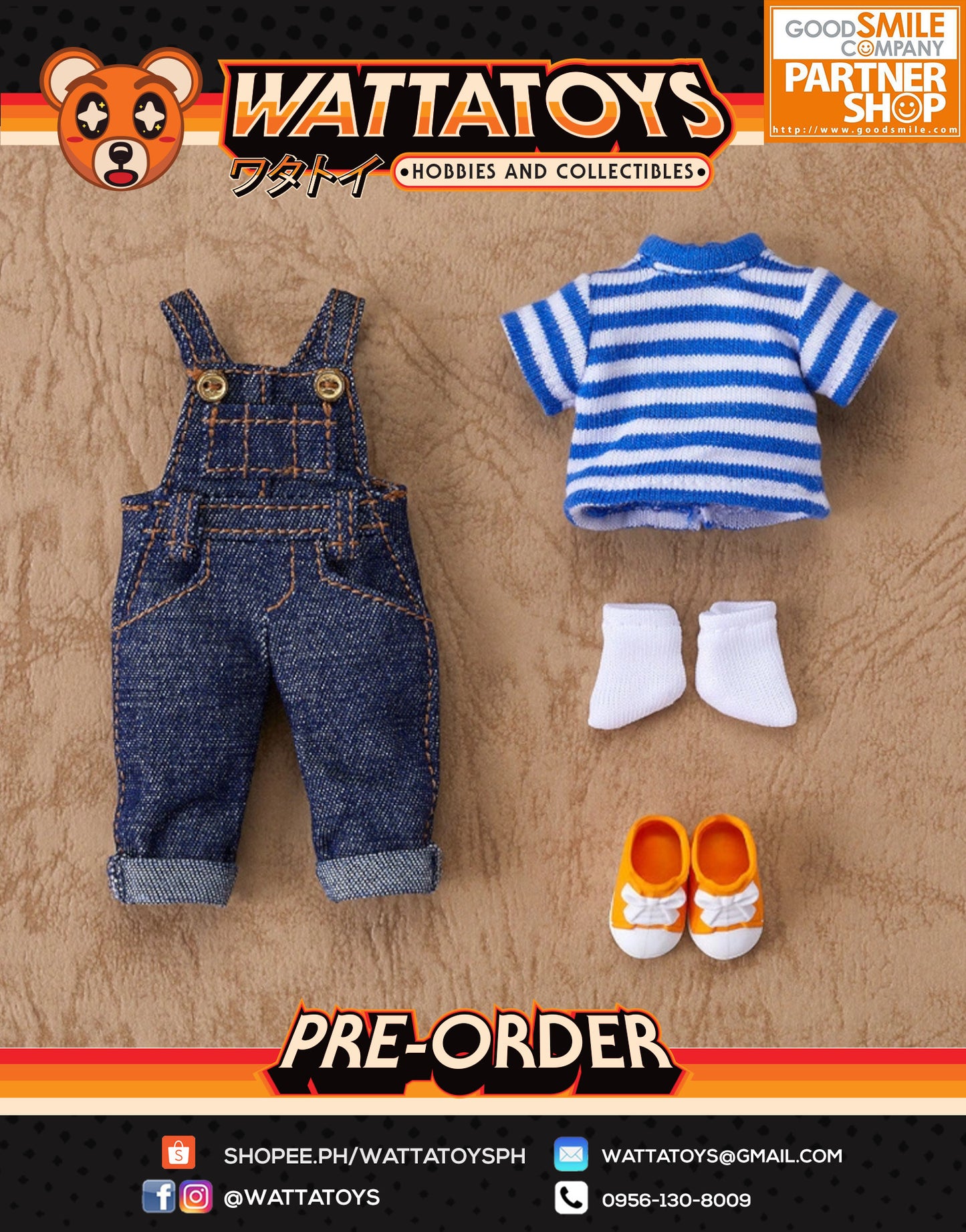 PRE ORDER Nendoroid Doll: Outfit Set (Overalls)