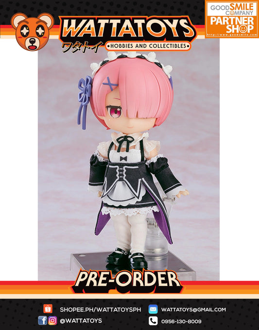 PRE ORDER Nendoroid Doll  Re:ZERO -Starting Life in Another World- Ram