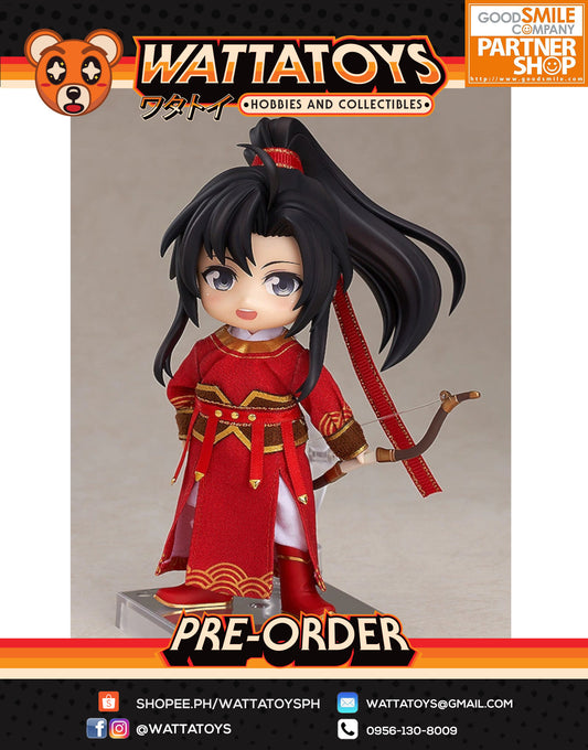 PRE ORDER Nendoroid Doll Wei Wuxian: Qishan Night-Hunt Ver.