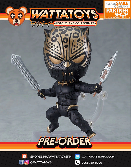 PRE ORDER Nendoroid #1704 Black Panther - Erik Killmonger